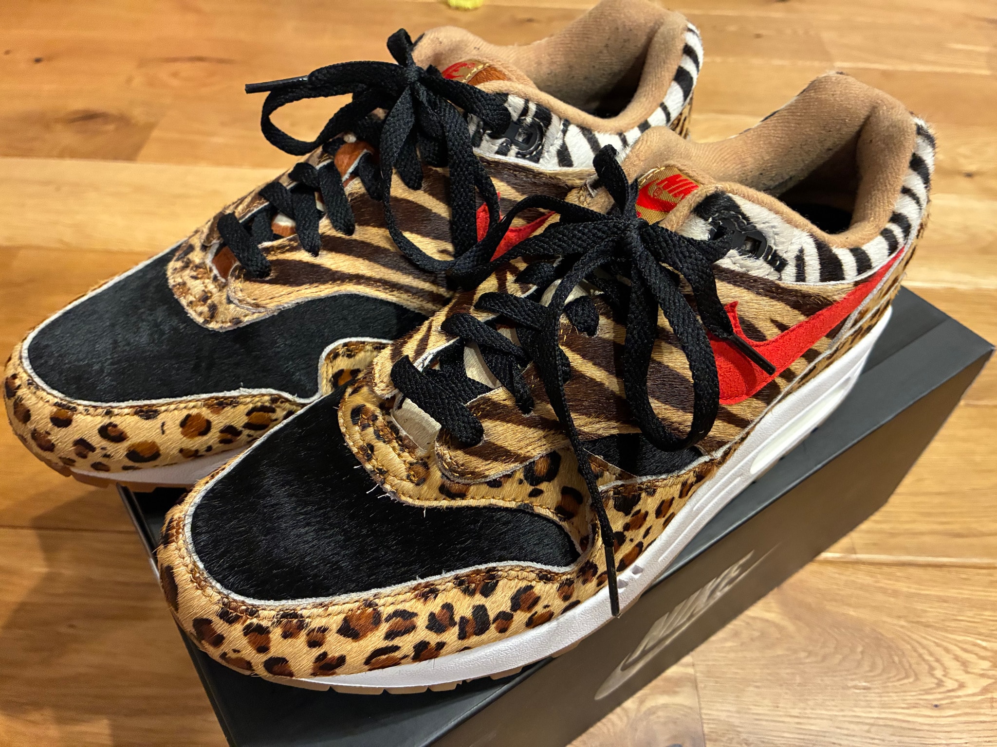 atmos × Nike Air Max 1 DLX "Animal Pack/Safari"