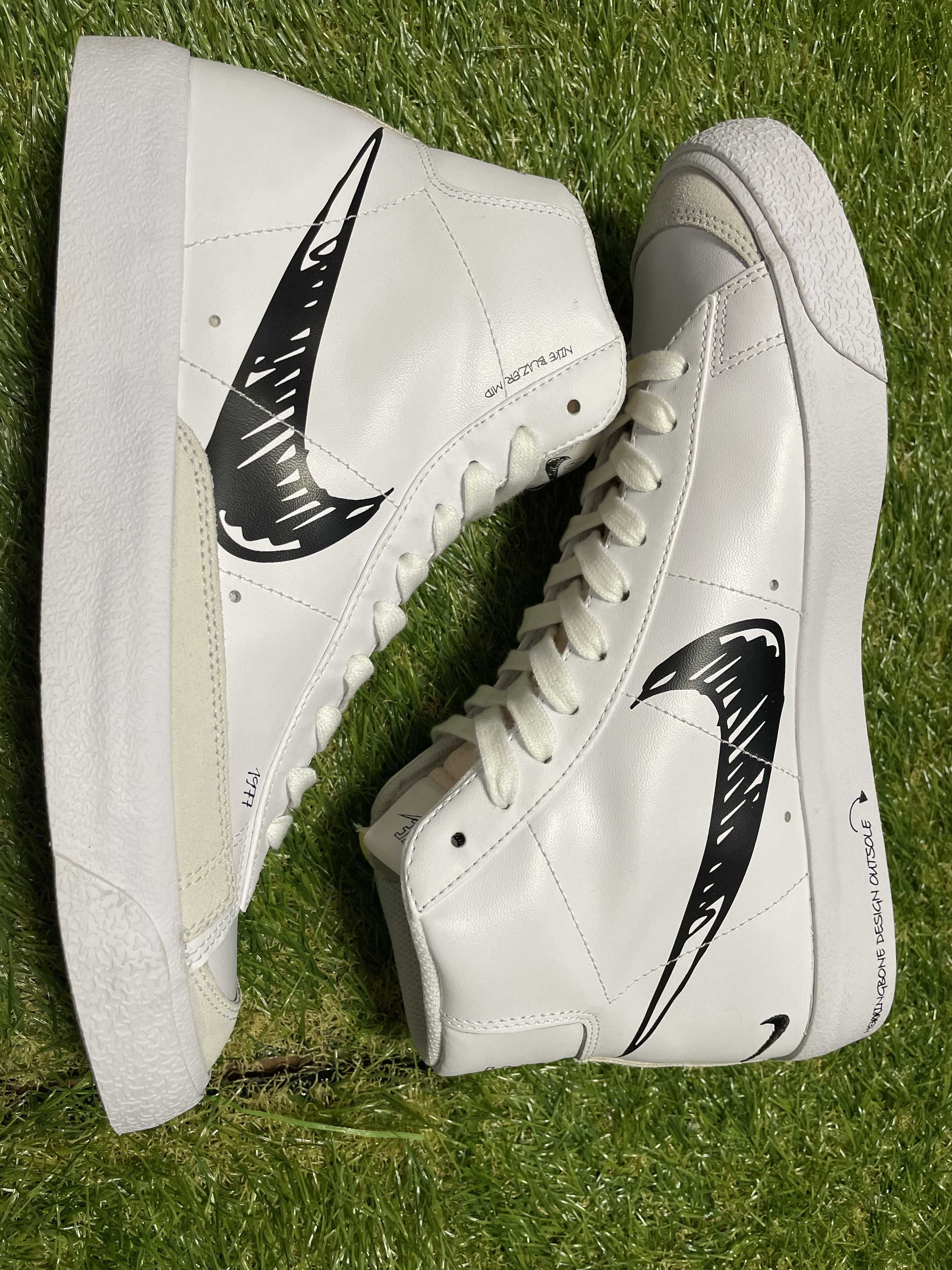 Nike Blazer Mid '77 "Black Sketch"