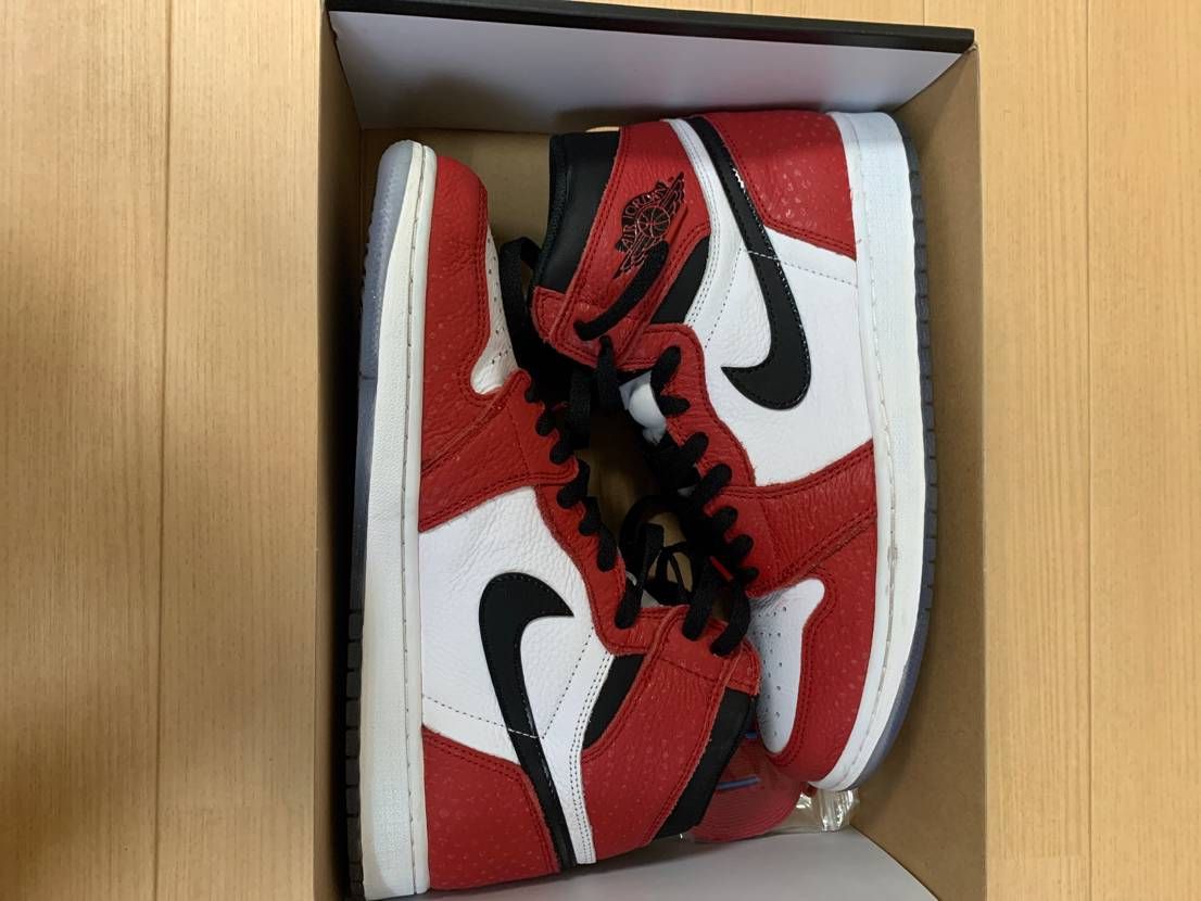 Spiderman × Nike Air Jordan 1 Origin Story "Gym Red/White/Photo Blue/Black"