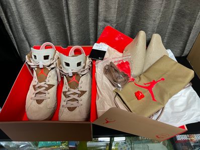 Travis Scott × Nike Air Jordan 6 "British Khaki"