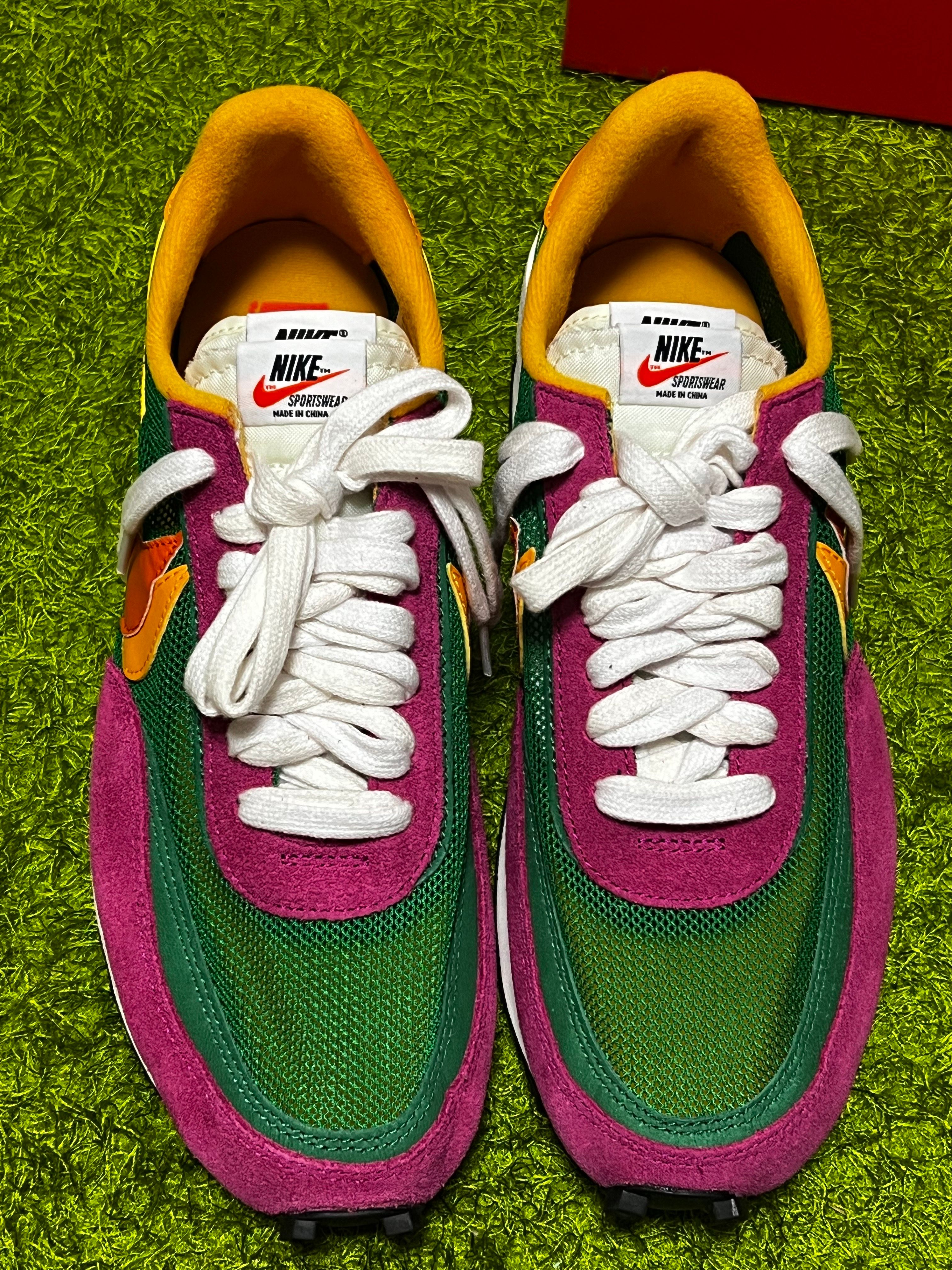 sacai × NIKE LDV WAFFLE "PINE GREEN"