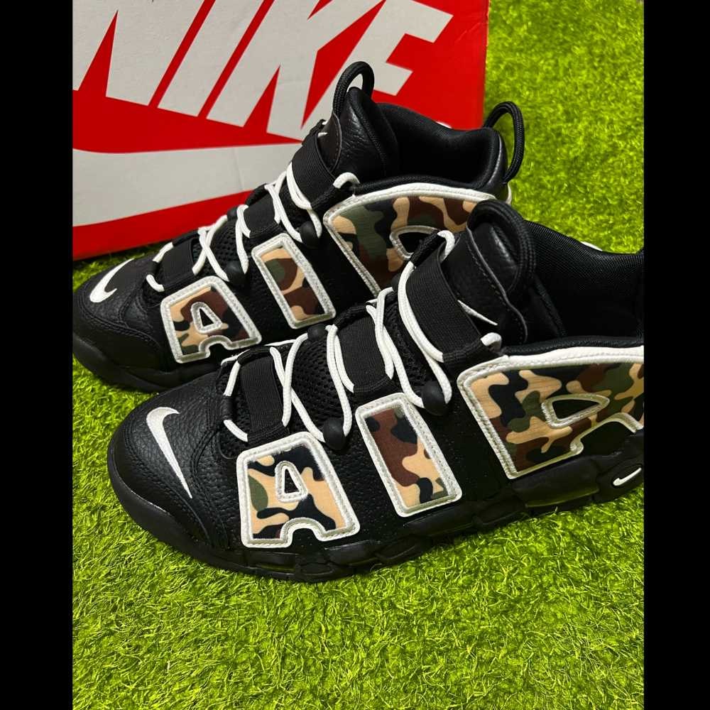 NIKE AIR MORE UPTEMPO "BLACK CAMO"