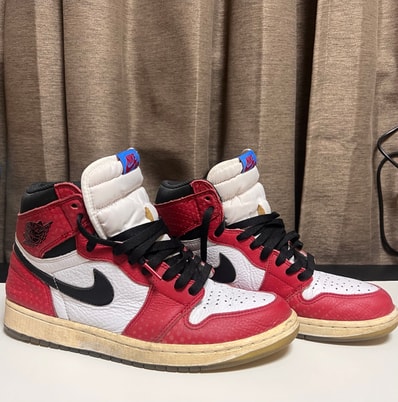 Spiderman × Nike Air Jordan 1 Origin Story "Gym Red/White/Photo Blue/Black"