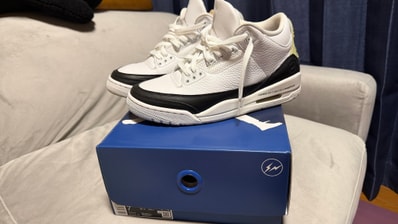 Fragment × Nike Air Jordan 3 "White/Black"