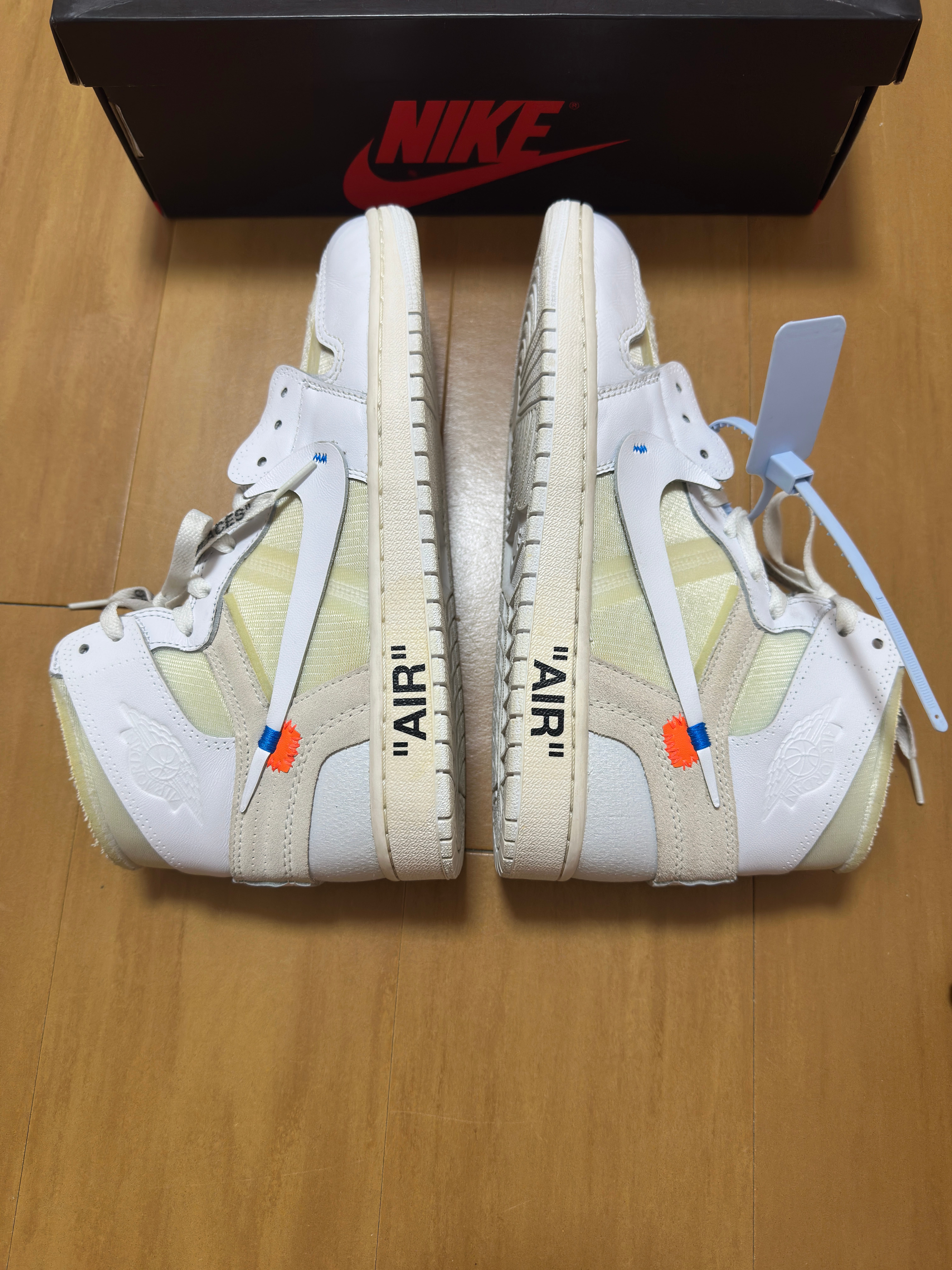 Off-White × Nike Air Jordan 1 Retro High "White"