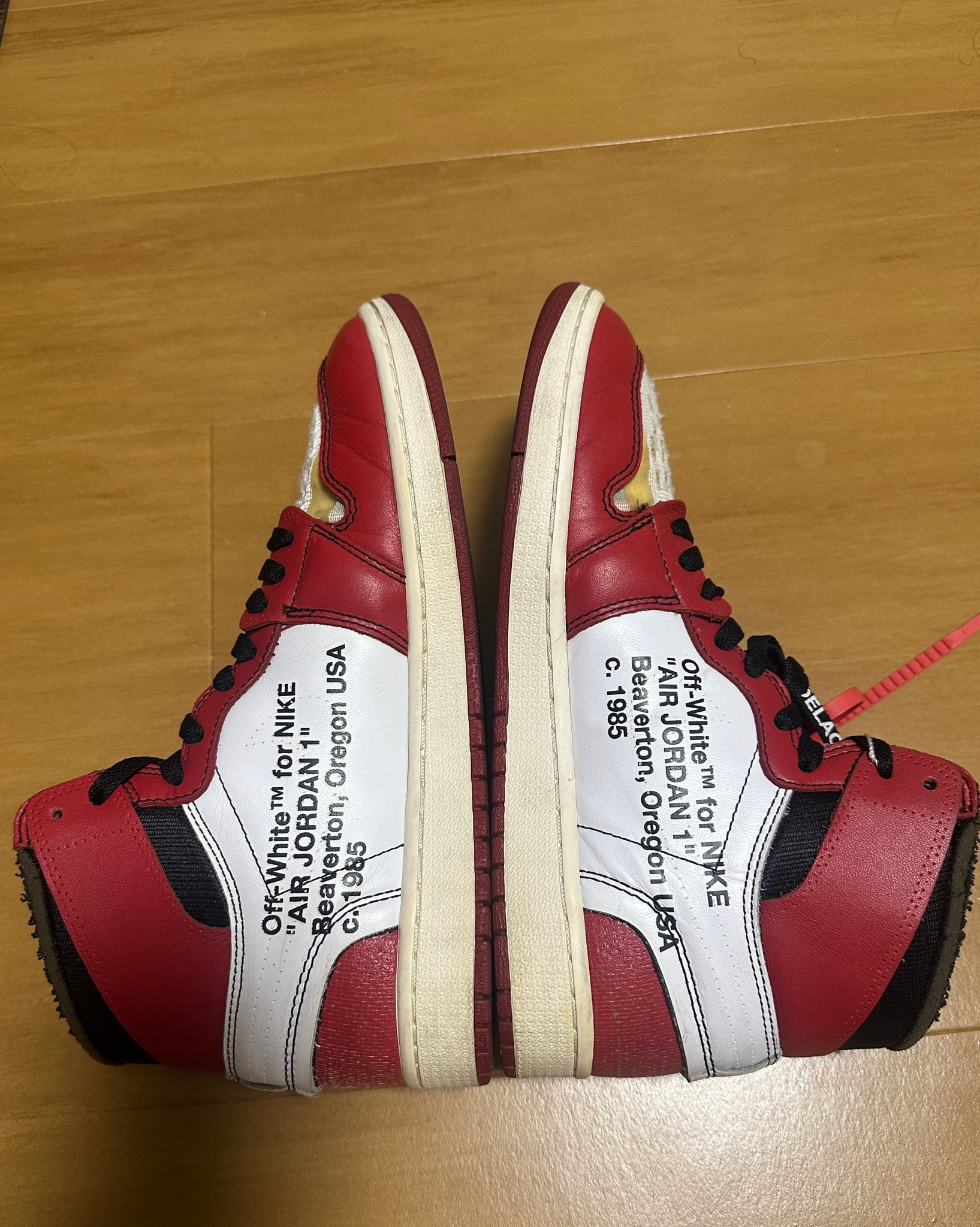 Off-White × Nike Air Jordan 1 Retro High The Ten "Chicago"