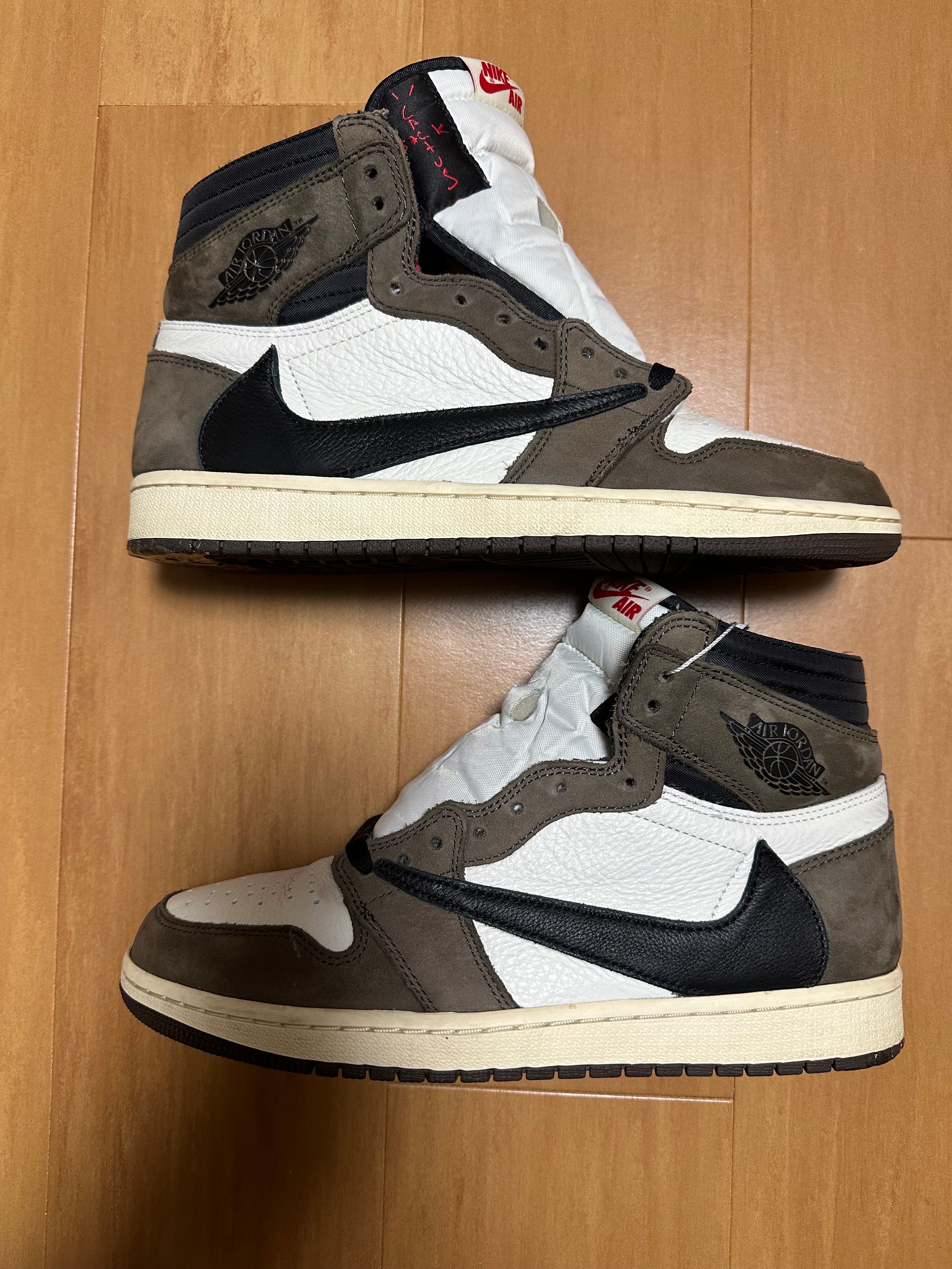 Travis Scott × Nike Air Jordan 1 Retro High OG TS SP "Sail/Dark Mocha"