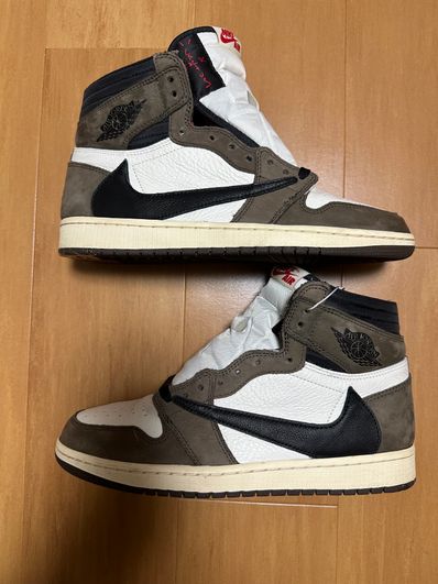 Travis Scott × Nike Air Jordan 1 Retro High OG TS SP "Sail/Dark Mocha"