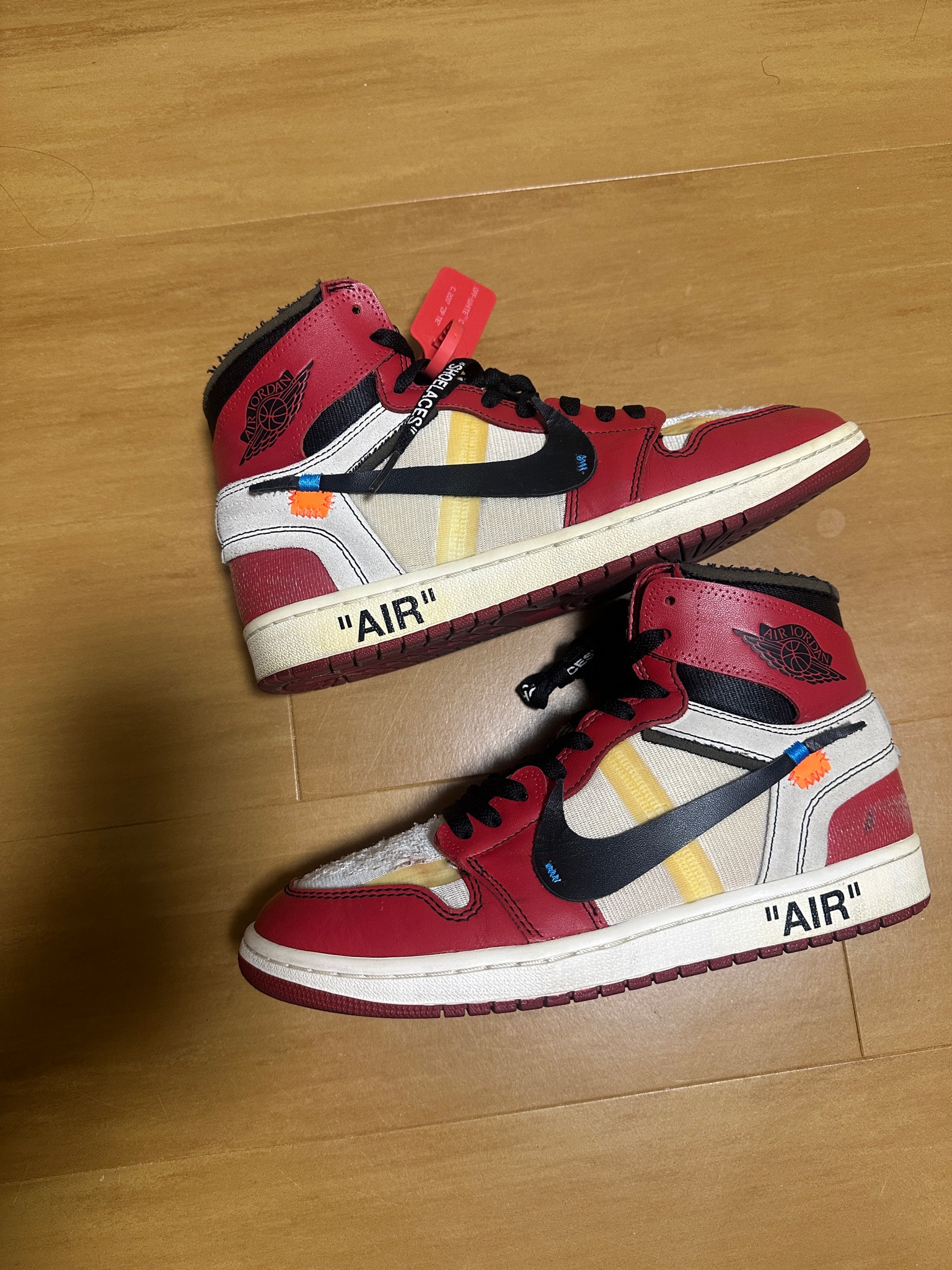 Off-White × Nike Air Jordan 1 Retro High The Ten "Chicago"