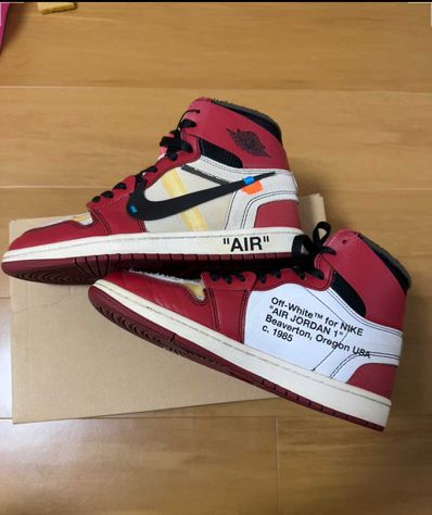 Off-White × Nike Air Jordan 1 Retro High The Ten "Chicago"