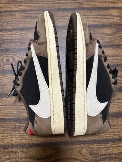 Travis Scott × Nike Air Jordan 1 Low OG SP-T "Black/Dark Mocha"