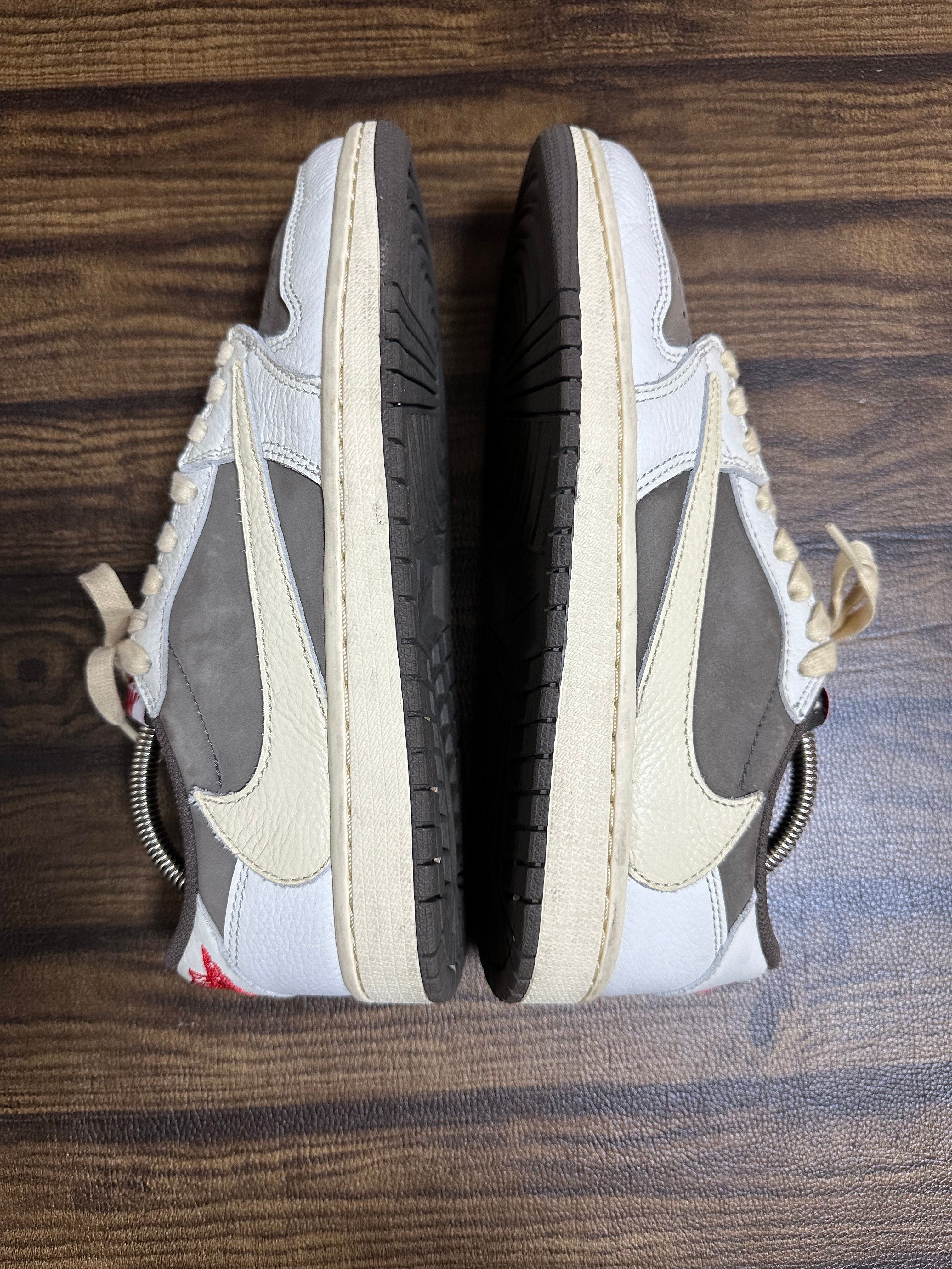 Travis Scott × Nike Air Jordan 1 Low OG SP "Reverse Mocha/Sail and Ridgerock"