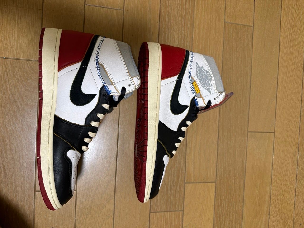 UNION × Nike Air Jordan 1 Retro High OG NRG "Varsity Red/Wolf Grey"