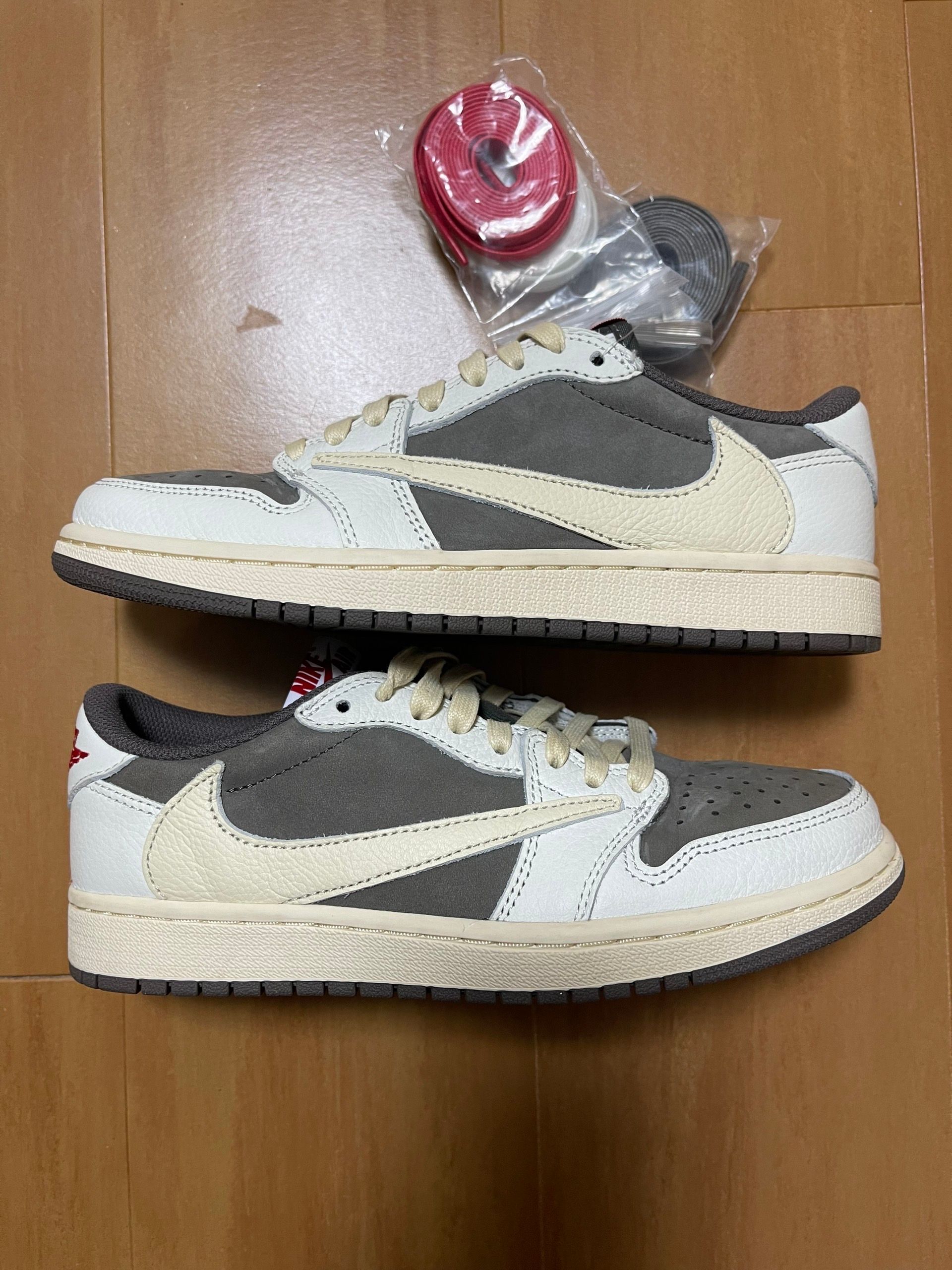 Travis Scott × Nike Air Jordan 1 Low OG SP "Reverse Mocha/Sail and Ridgerock"