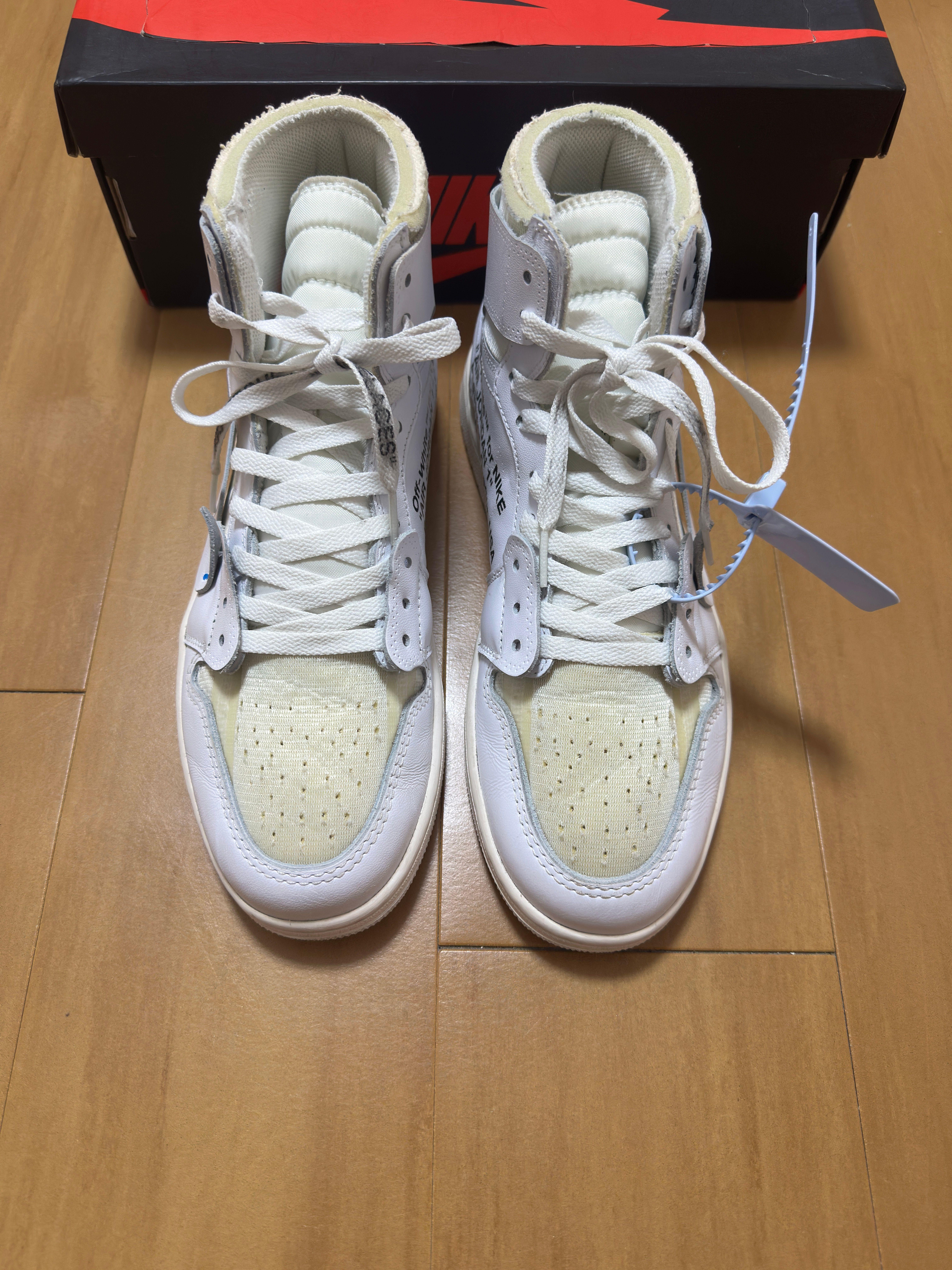 y*様 【中古】OFF WHITE / AIR JORDAN 1 HIGH UN Jordan 1 Retro OG x Off-White High UNC for Sale