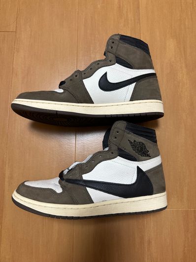 Travis Scott × Nike Air Jordan 1 Retro High OG TS SP "Sail/Dark Mocha"
