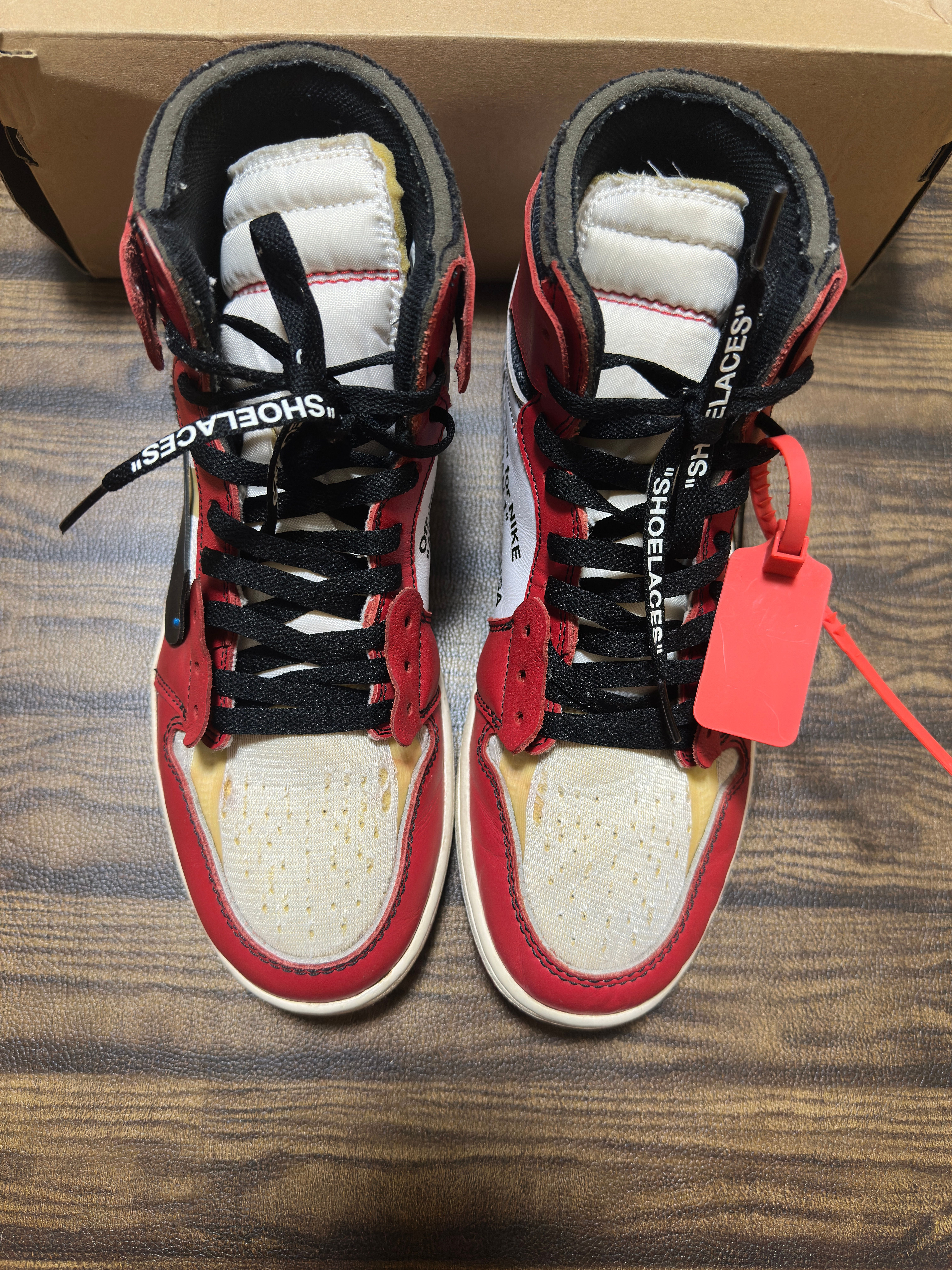 Off-White × Nike Air Jordan 1 Retro High The Ten "Chicago"