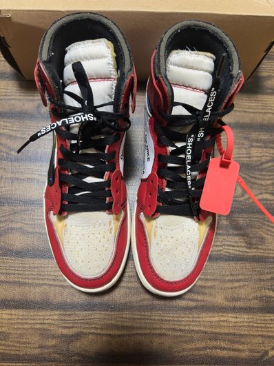 Off-White × Nike Air Jordan 1 Retro High The Ten "Chicago"