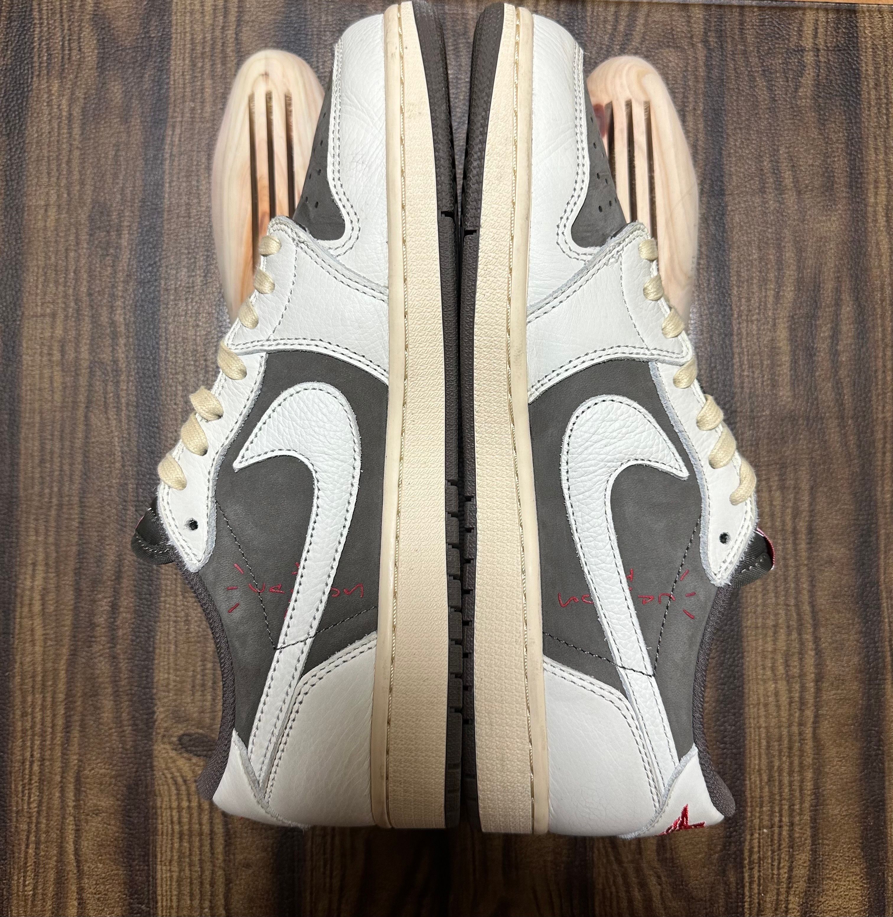 Travis Scott × Nike Air Jordan 1 Low OG SP "Reverse Mocha/Sail and Ridgerock"