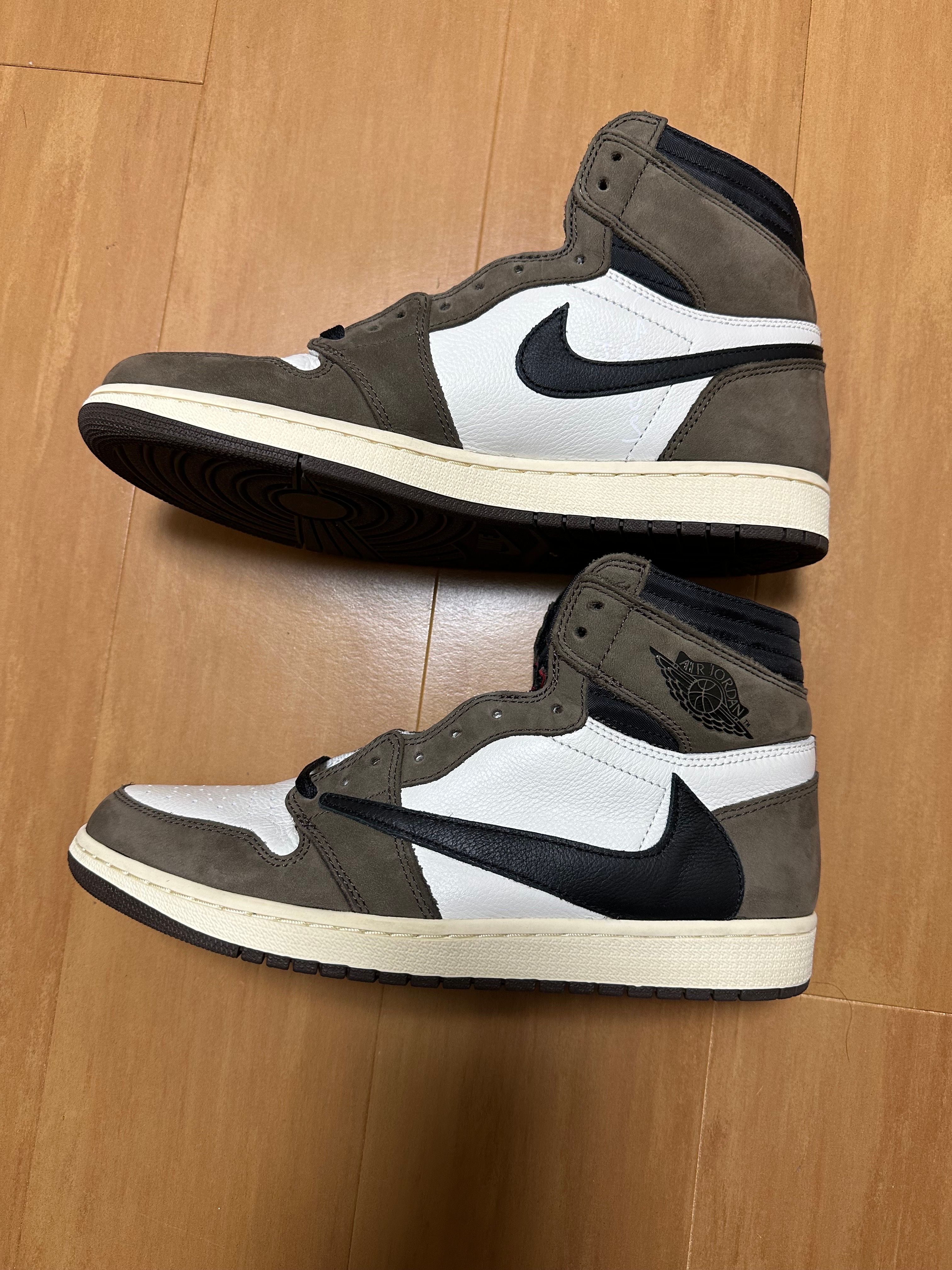 Travis Scott × Nike Air Jordan 1 Retro High OG TS SP "Sail/Dark Mocha"