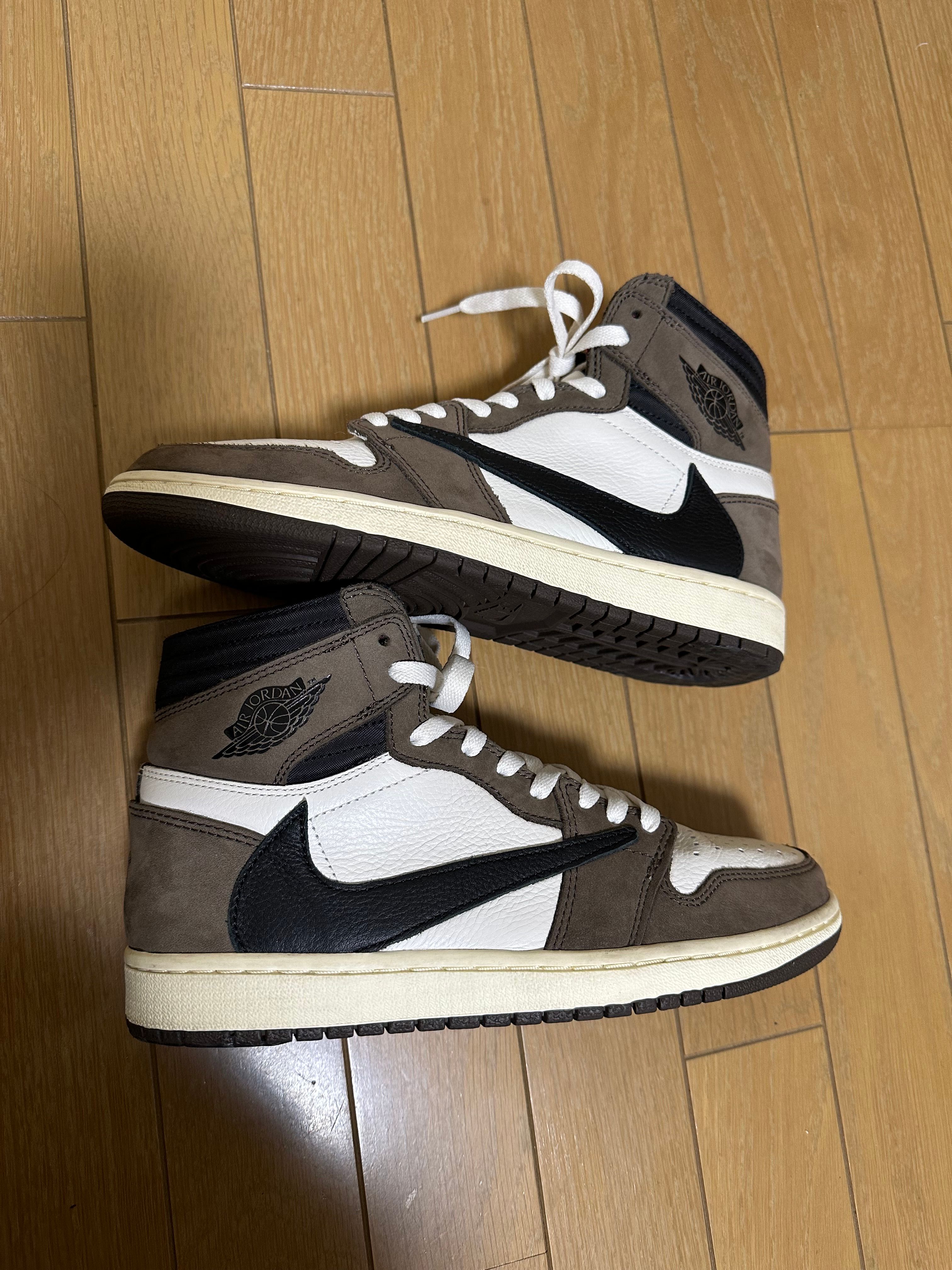 Travis Scott × Nike Air Jordan 1 Retro High OG TS SP "Sail/Dark Mocha"