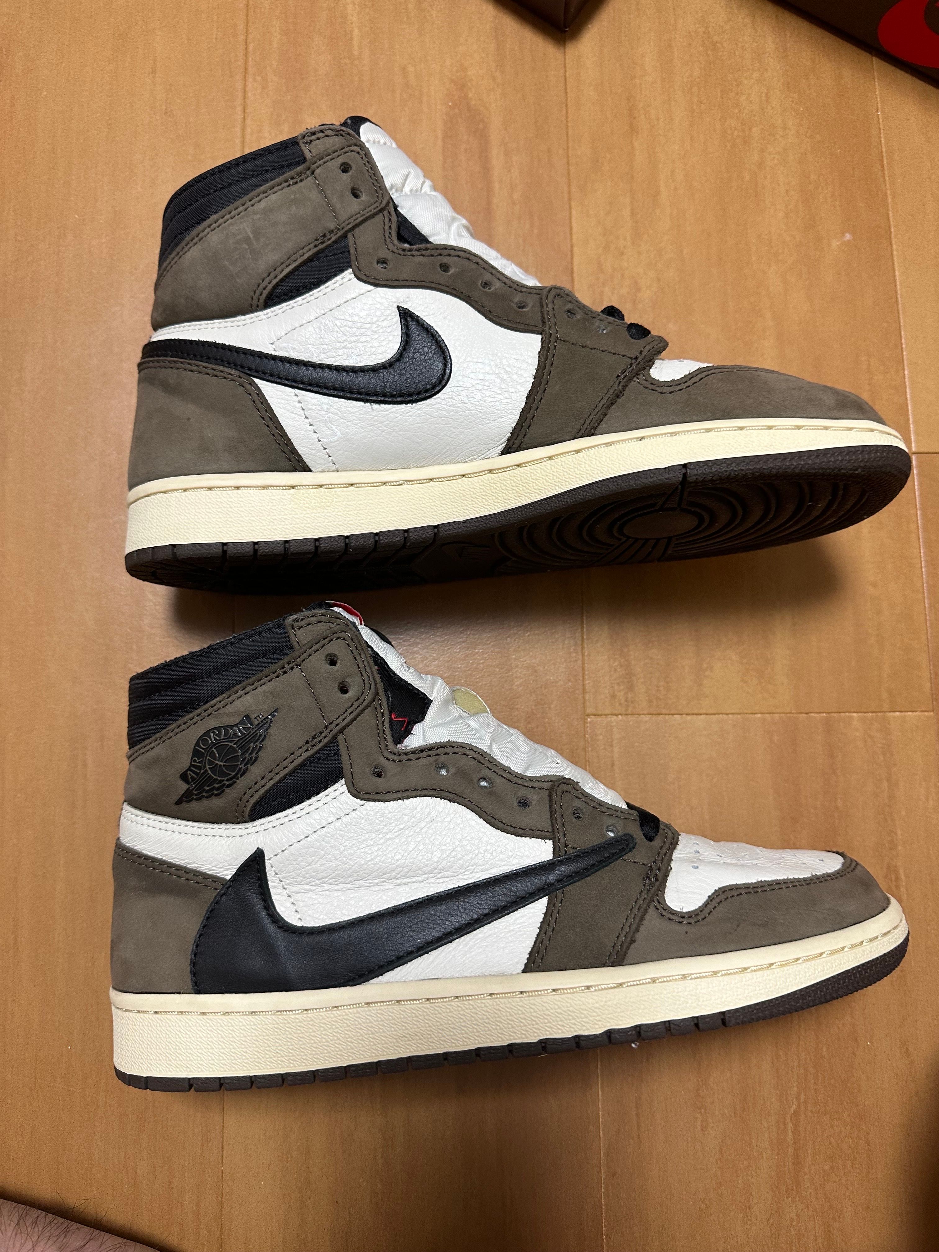 Travis Scott × Nike Air Jordan 1 Retro High OG TS SP "Sail/Dark Mocha"