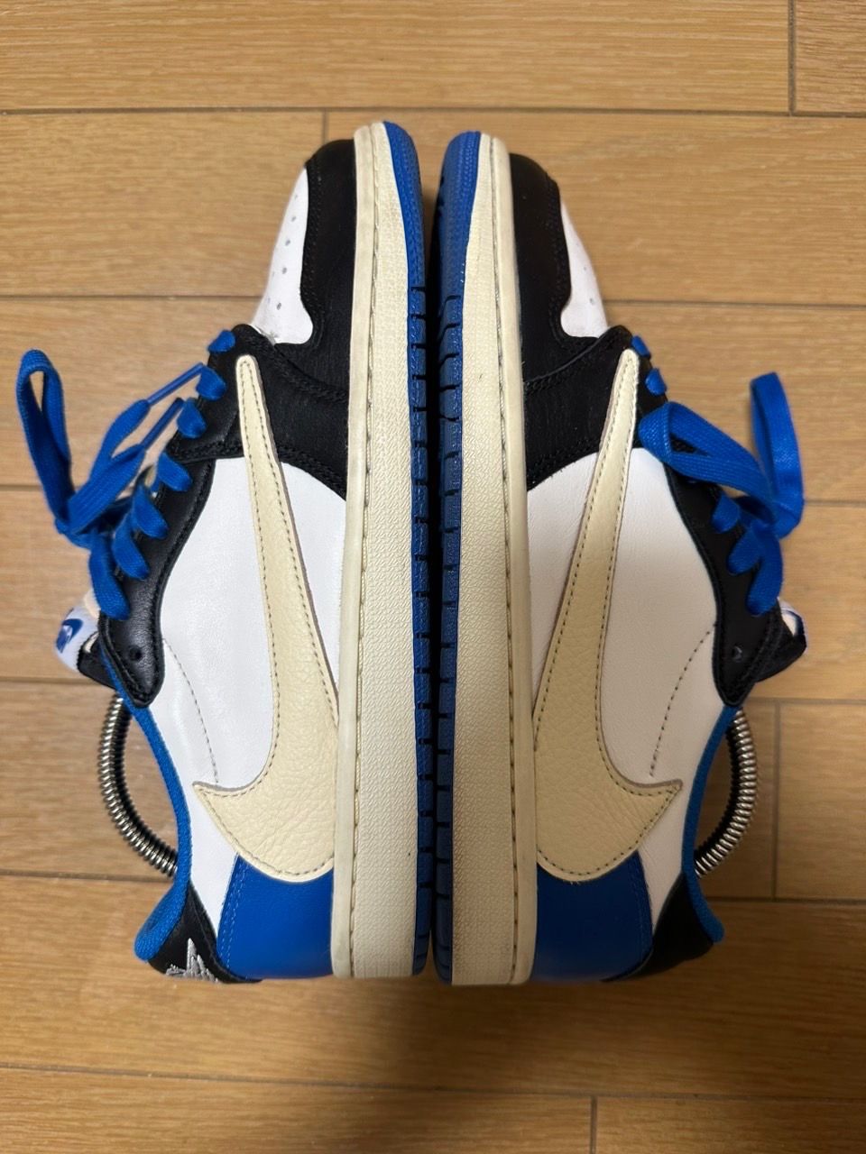Travis Scott × fragment design × Nike Air Jordan 1 Low OG SP "Military Blue"