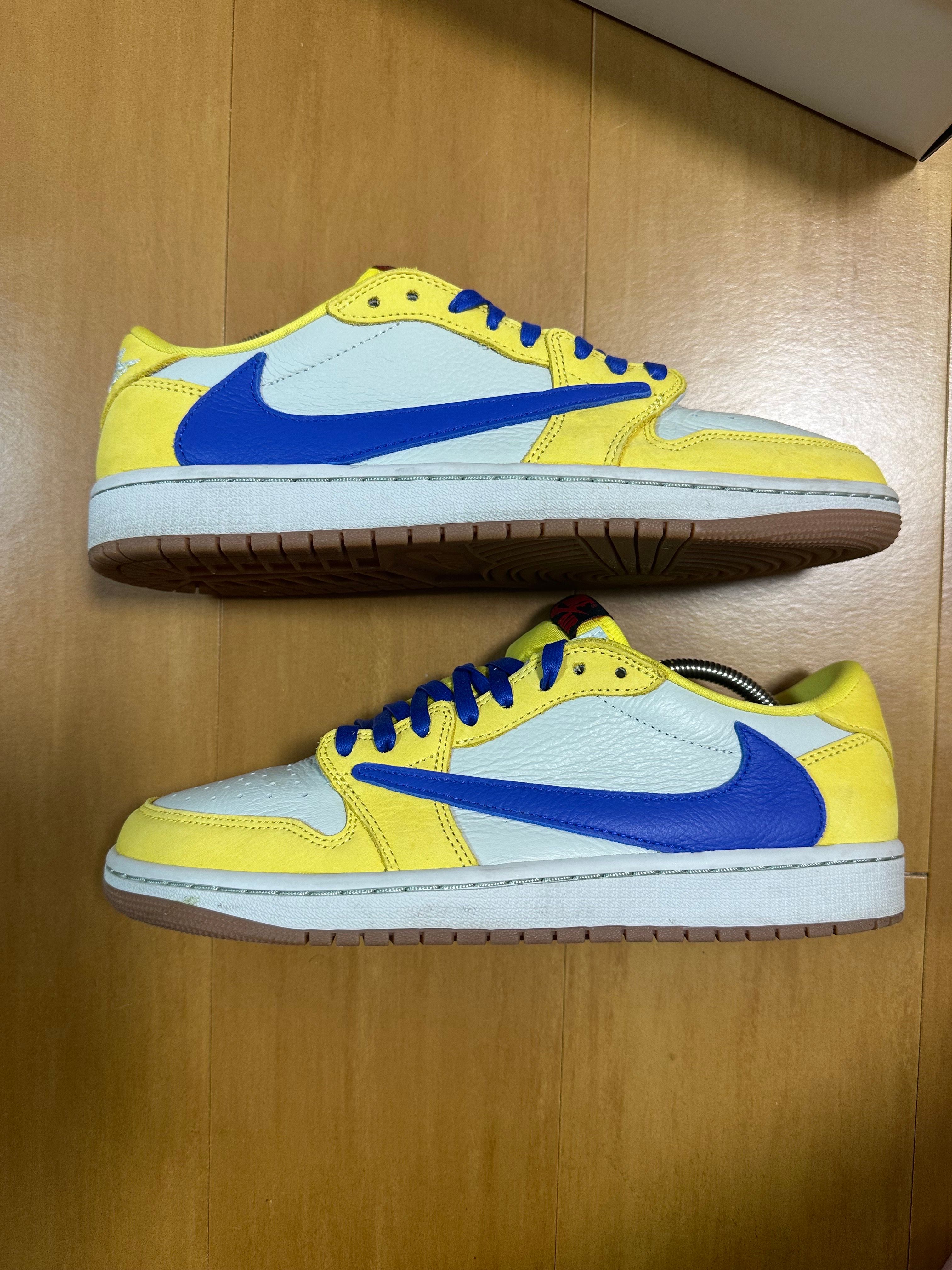 Travis Scott × Nike Women's Air Jordan 1 Retro Low OG "Canary"