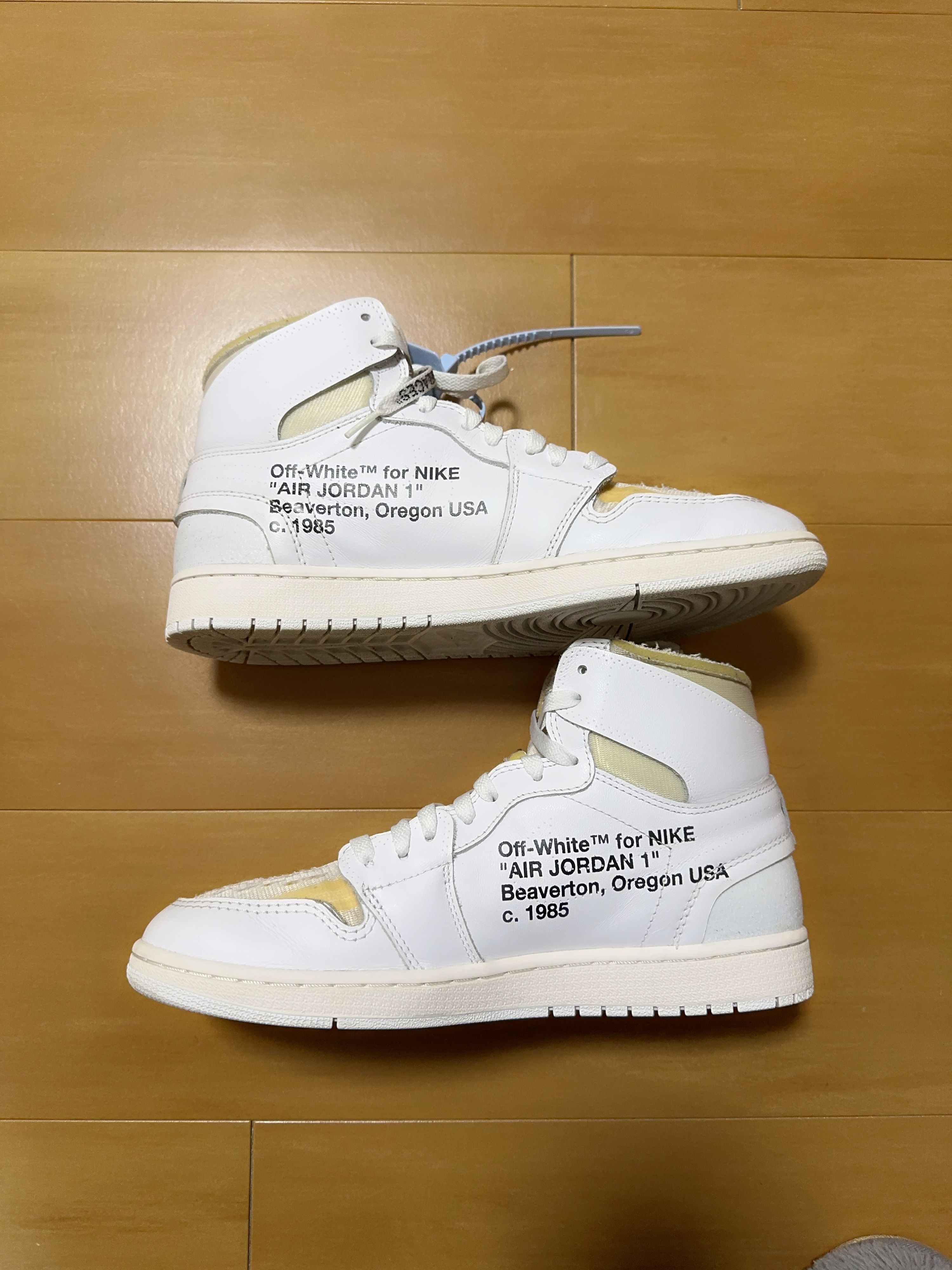 Off-White × Nike Air Jordan 1 Retro High "White"