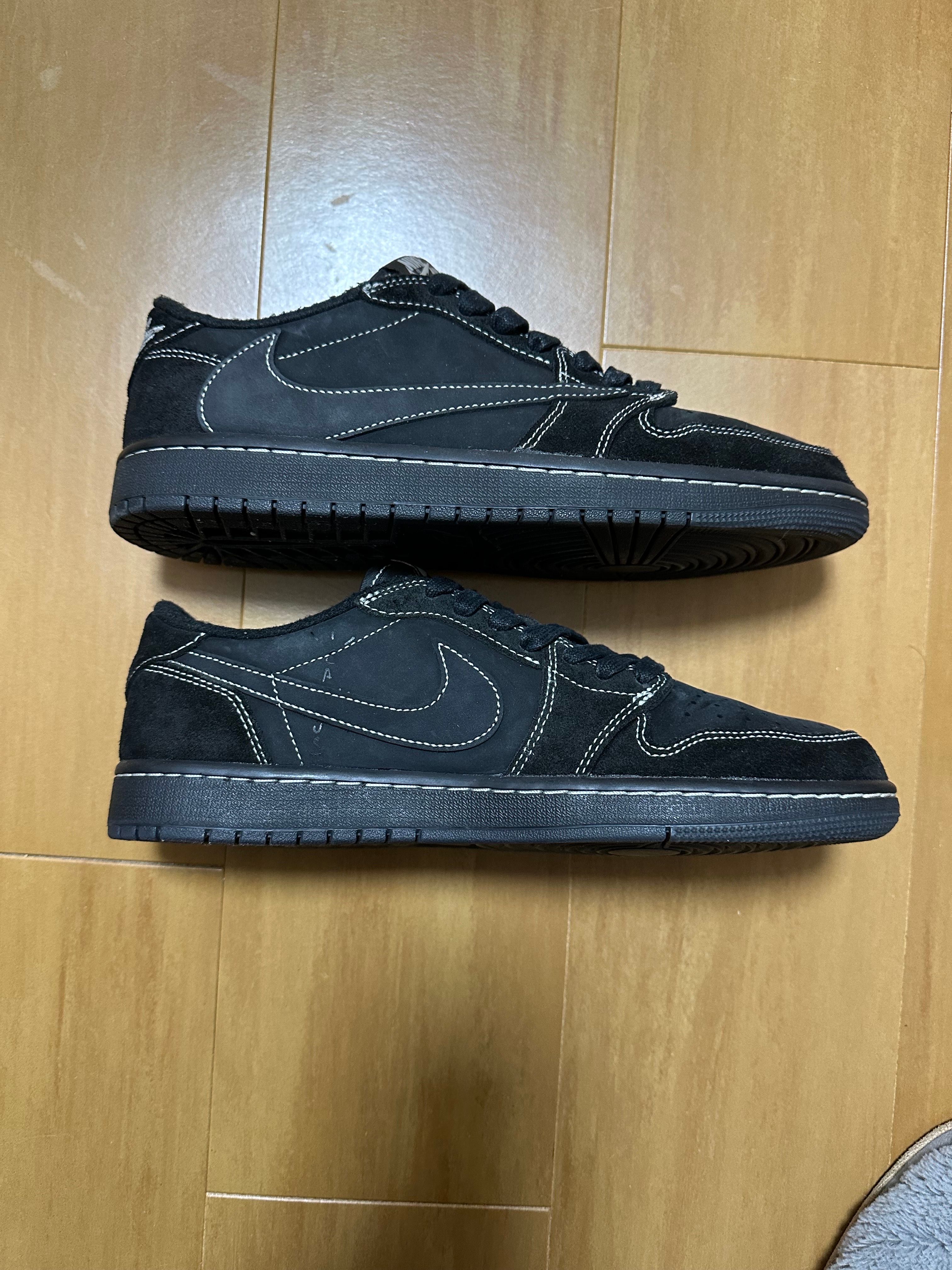 Travis Scott × Nike Air Jordan 1 Low OG SP "Black Phantom"