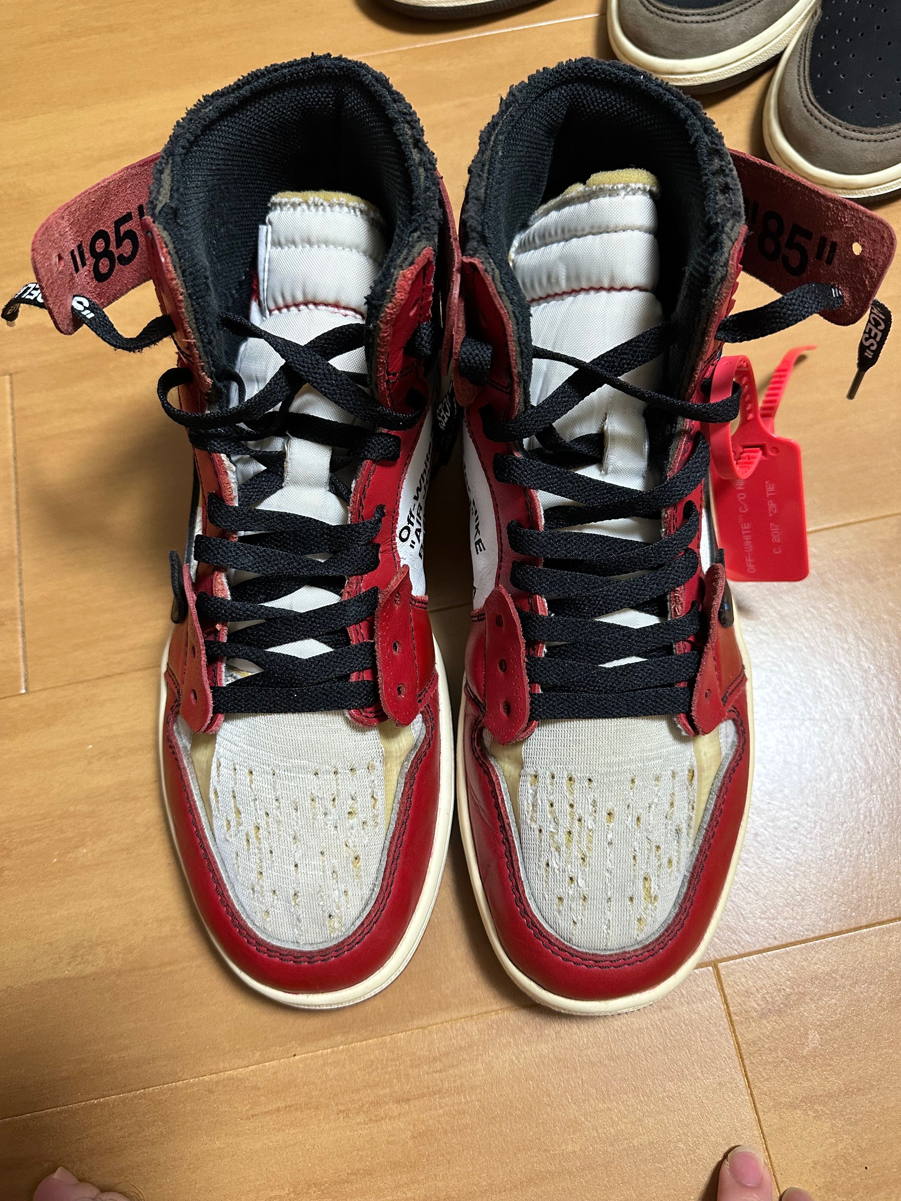 Off-White × Nike Air Jordan 1 Retro High The Ten "Chicago"