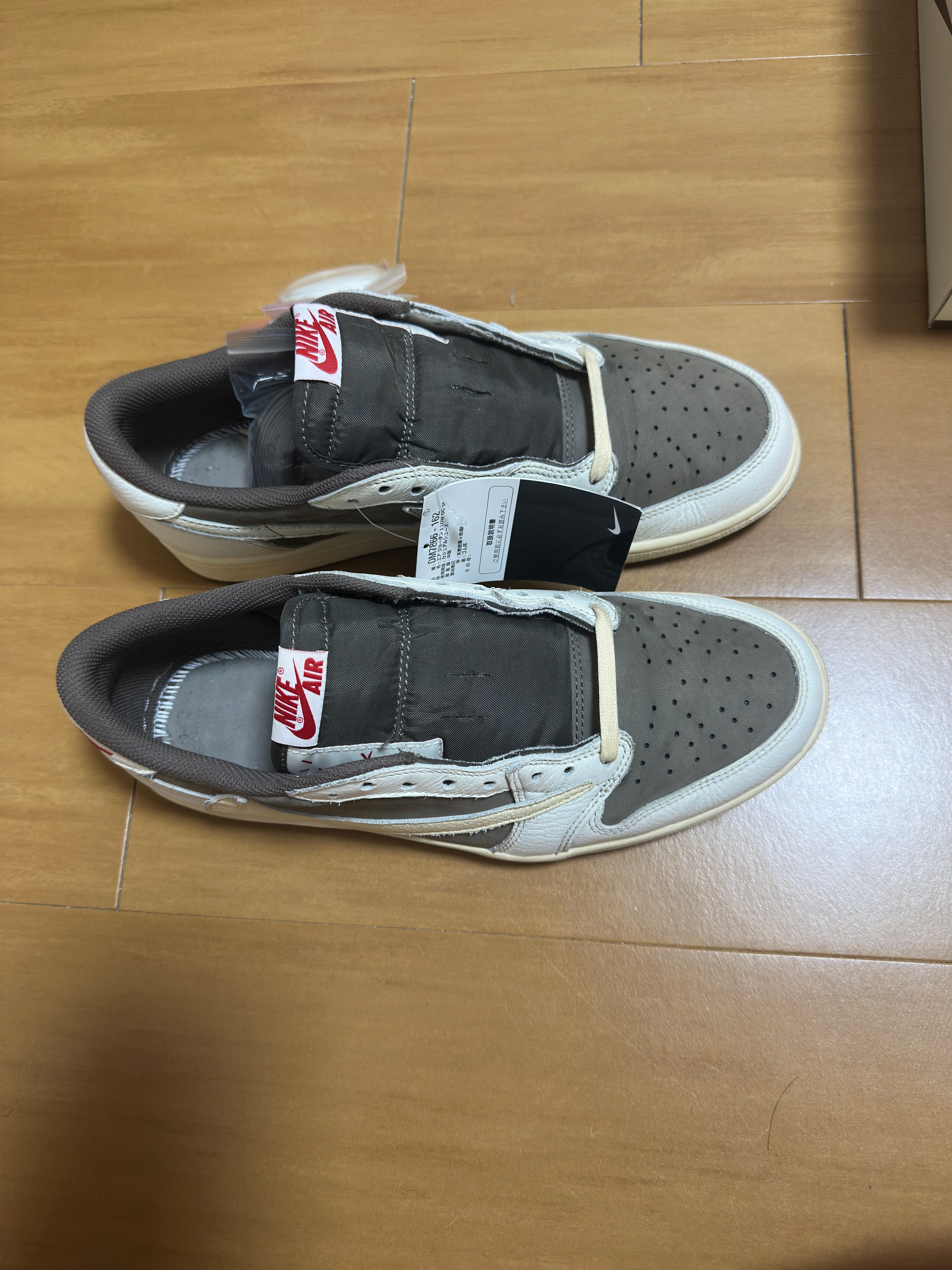 Travis Scott × Nike Air Jordan 1 Low OG SP "Reverse Mocha/Sail and Ridgerock"