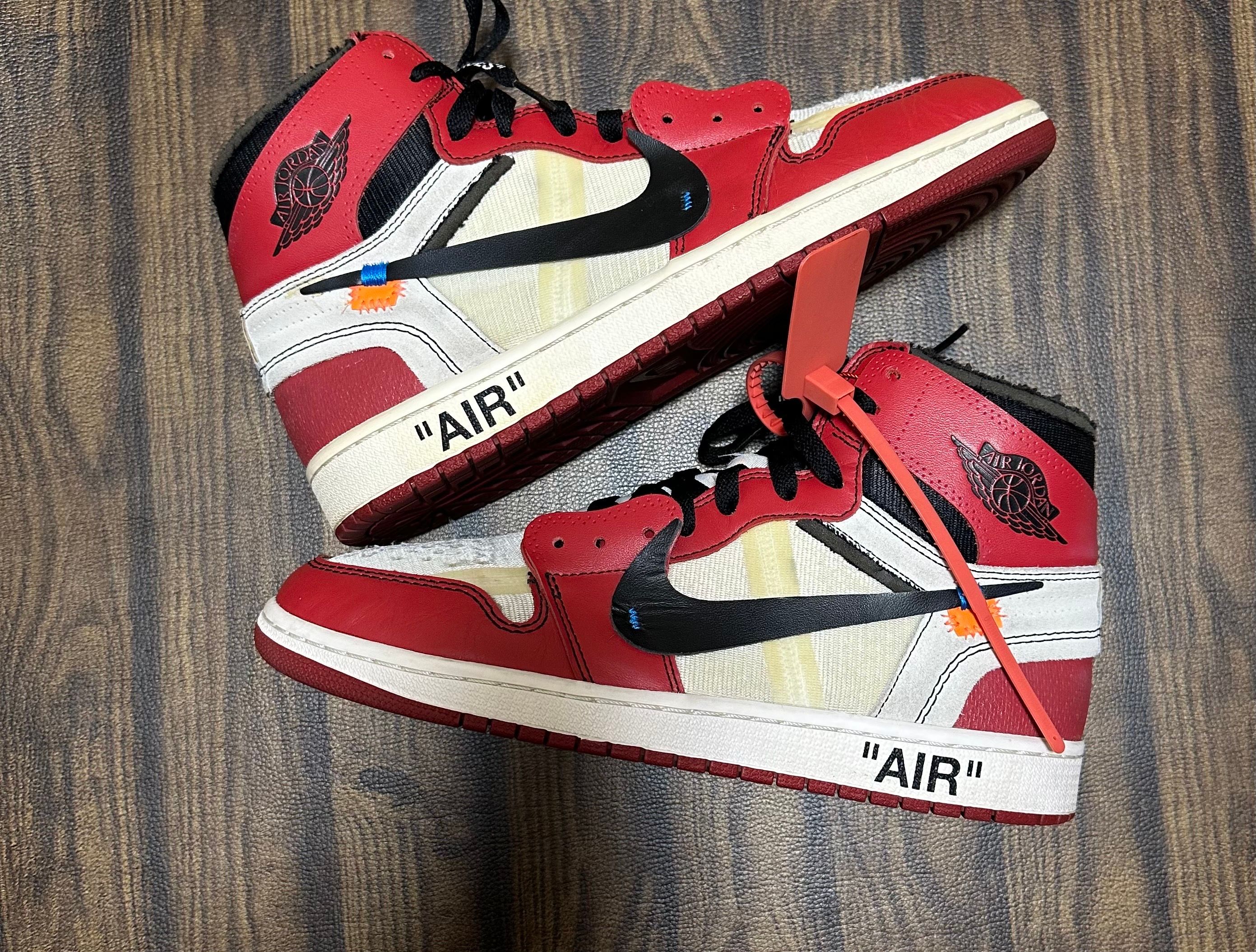 Off-White × Nike Air Jordan 1 Retro High The Ten "Chicago"