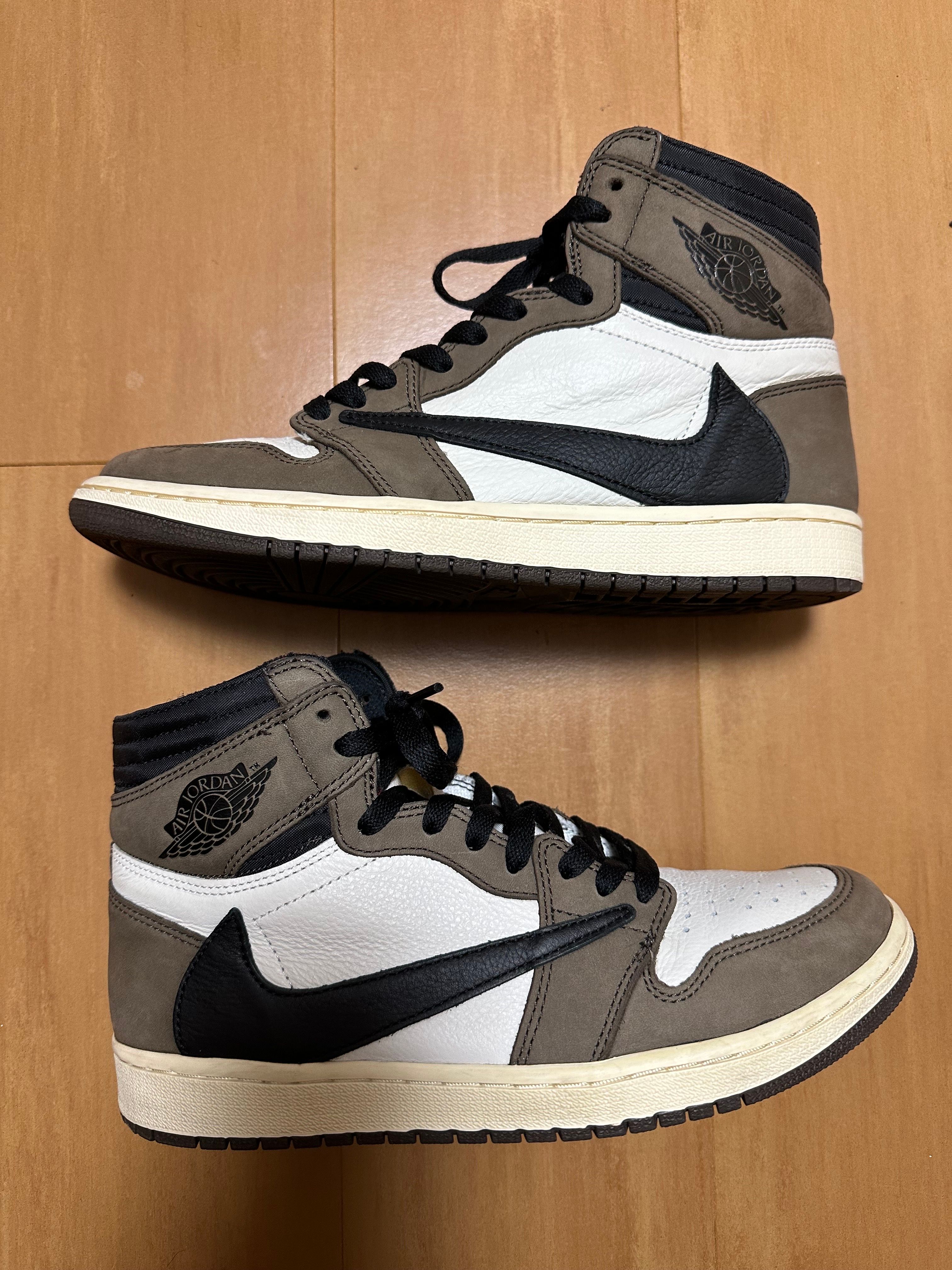 Travis Scott × Nike Air Jordan 1 Retro High OG TS SP "Sail/Dark Mocha"