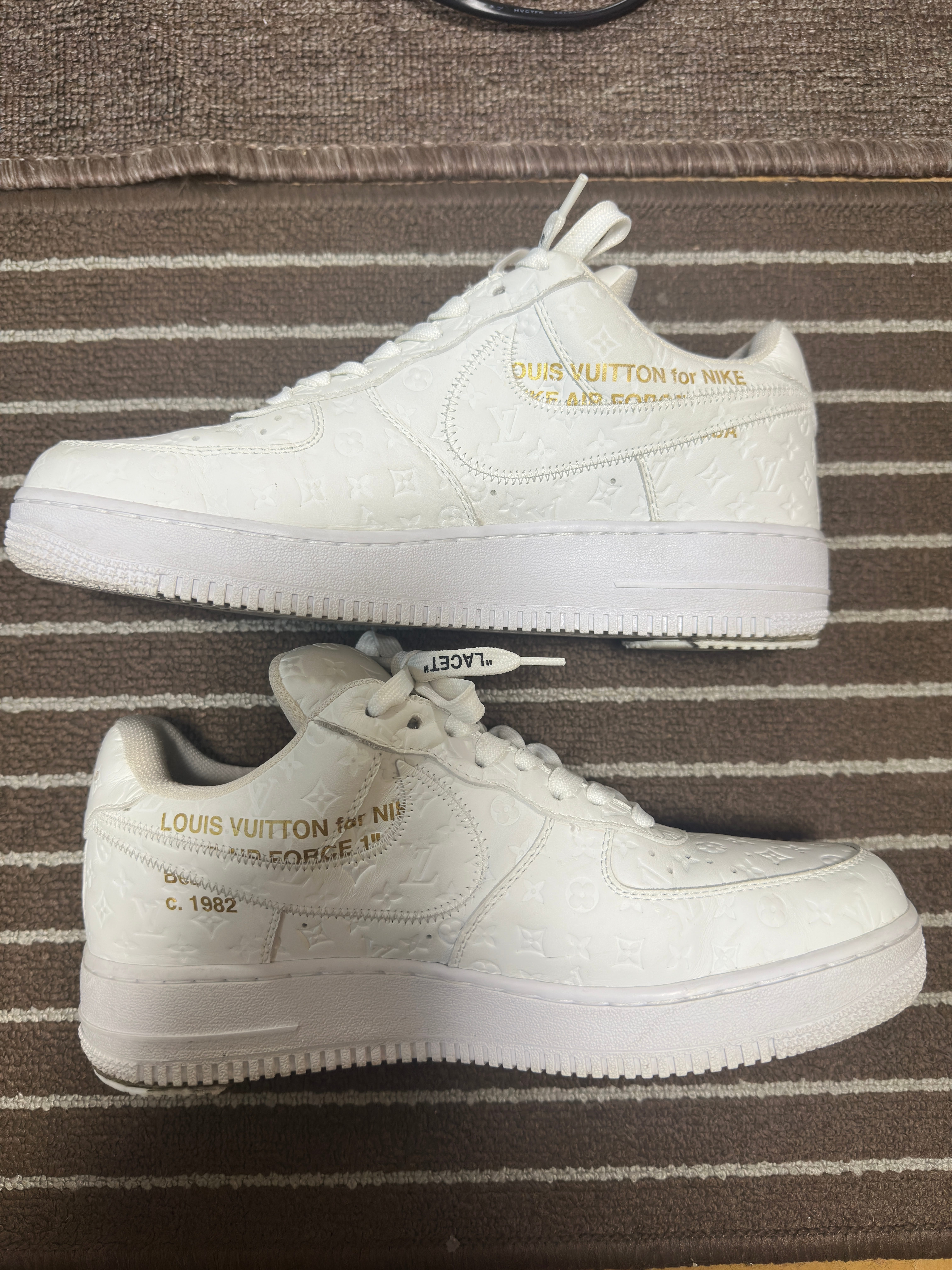 Louis Vuitton × Nike Air Force 1 Low by Virgil Abloh "White"