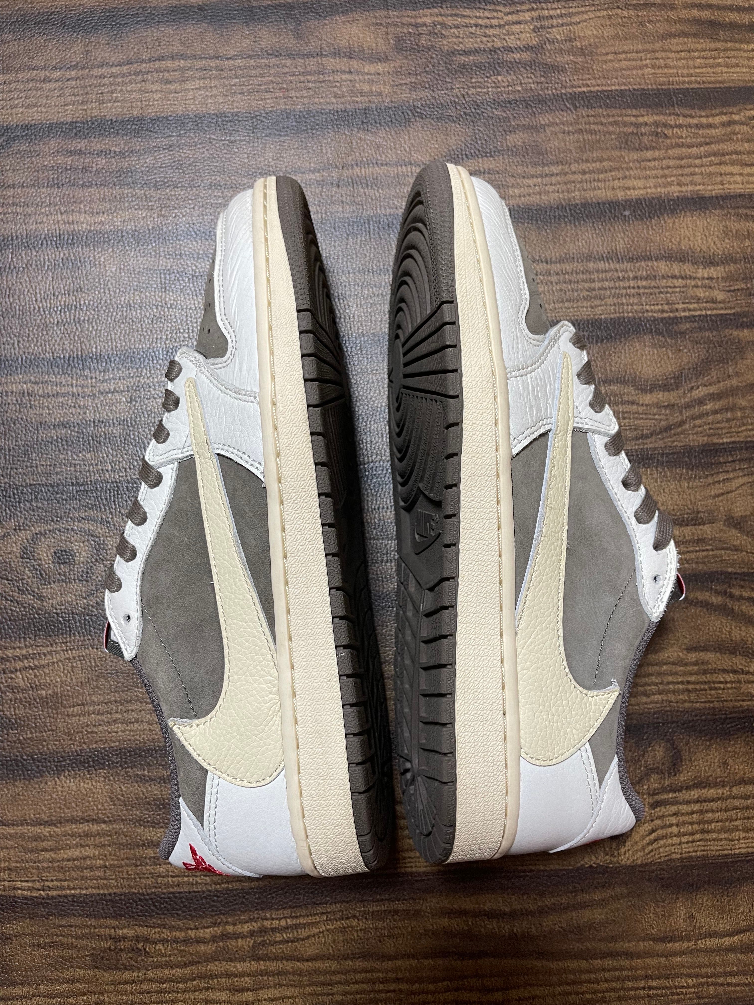 Travis Scott × Nike Air Jordan 1 Low OG SP "Reverse Mocha/Sail and Ridgerock"