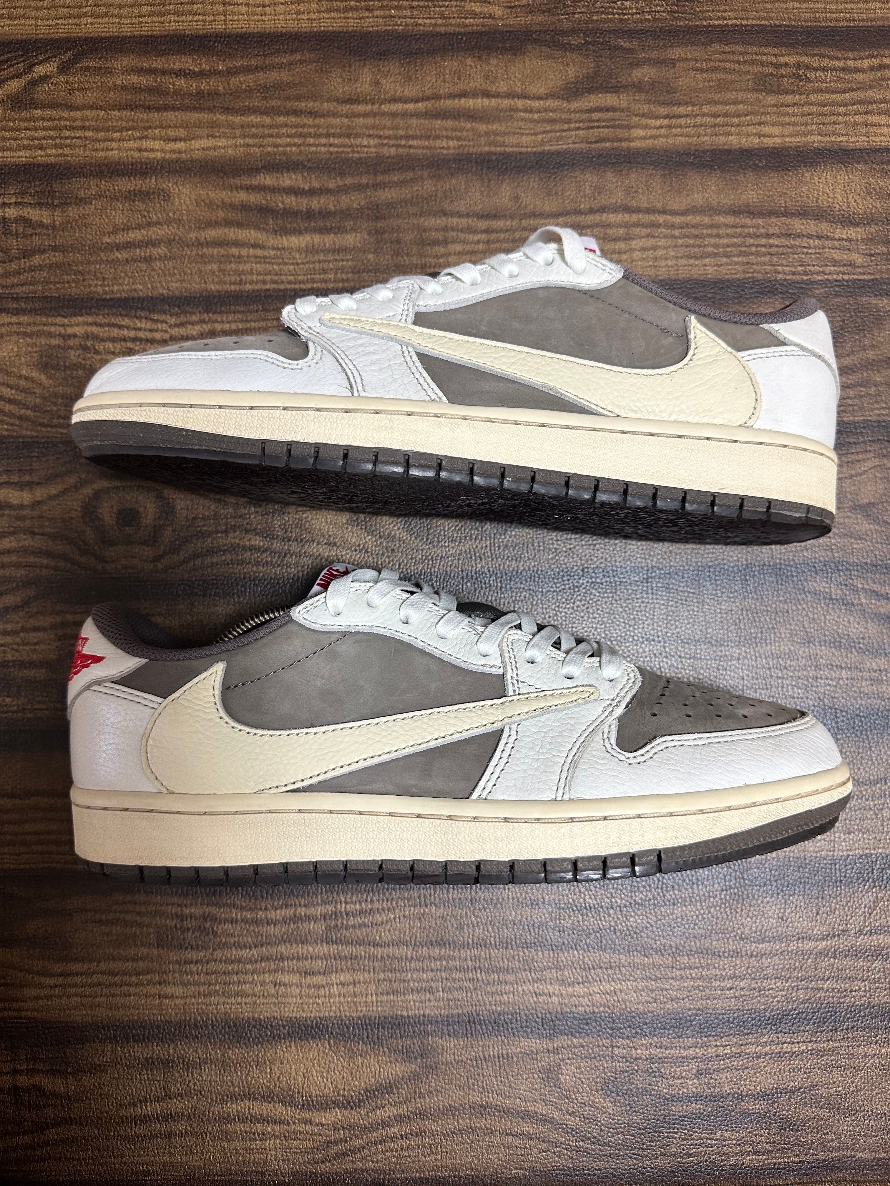 Travis Scott × Nike Air Jordan 1 Low OG SP "Reverse Mocha/Sail and Ridgerock"