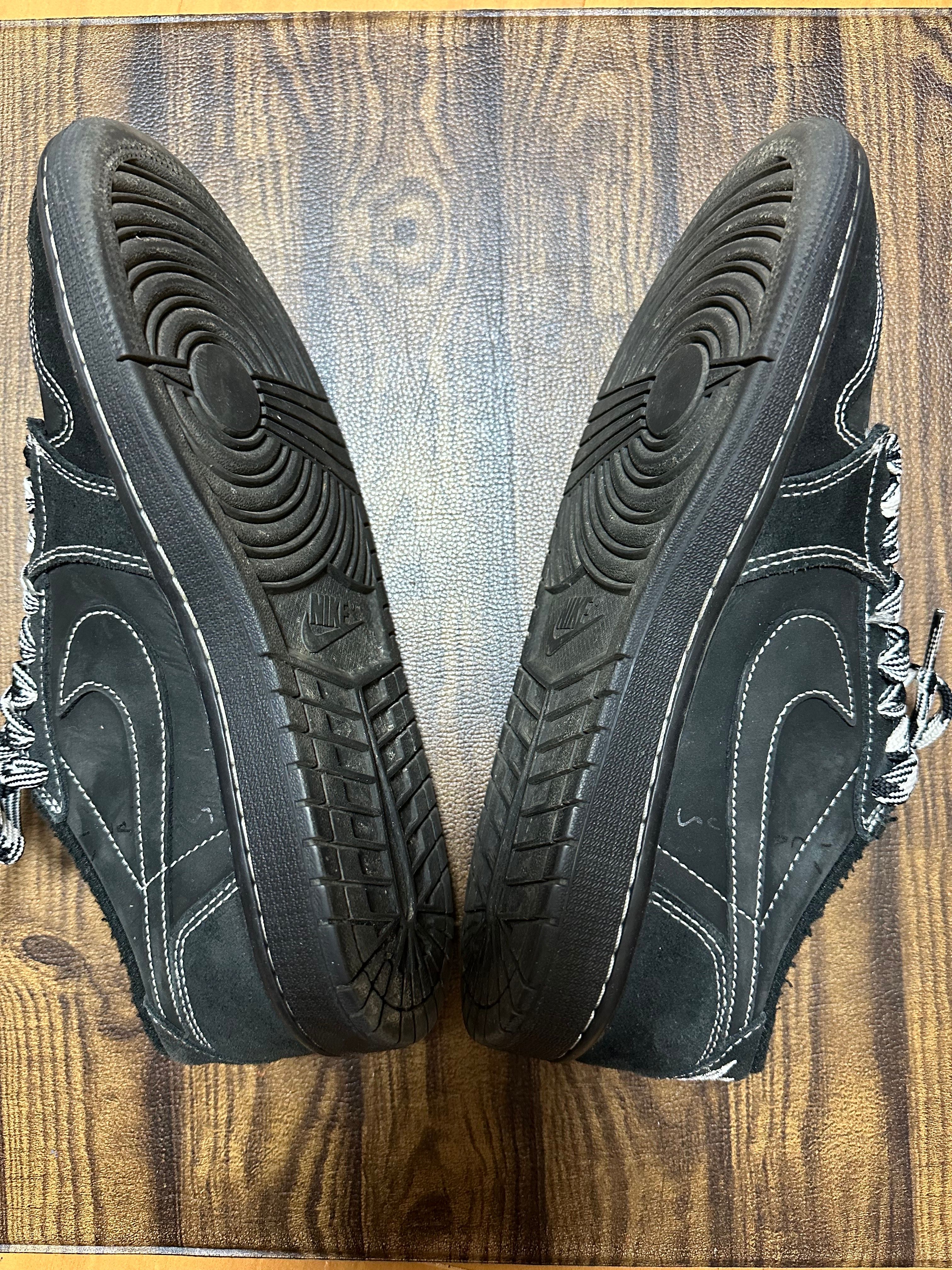 Travis Scott × Nike Air Jordan 1 Low OG SP "Black Phantom"