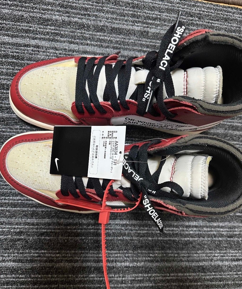 Off-White × Nike Air Jordan 1 Retro High The Ten "Chicago"