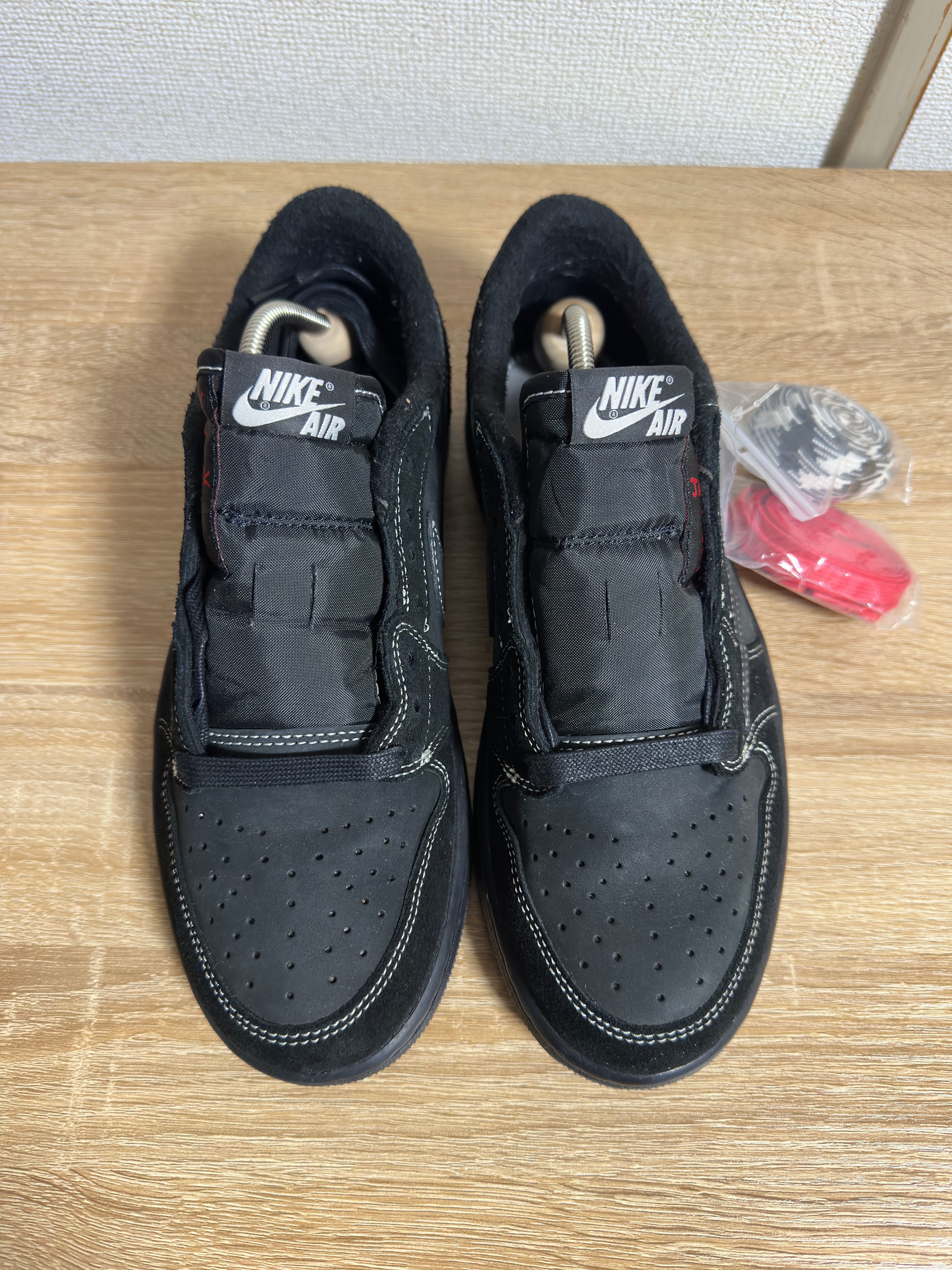 Travis Scott × Nike Air Jordan 1 Low OG SP "Black Phantom"