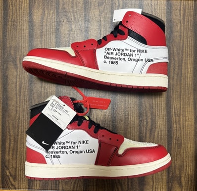 Off-White × Nike Air Jordan 1 Retro High The Ten "Chicago"