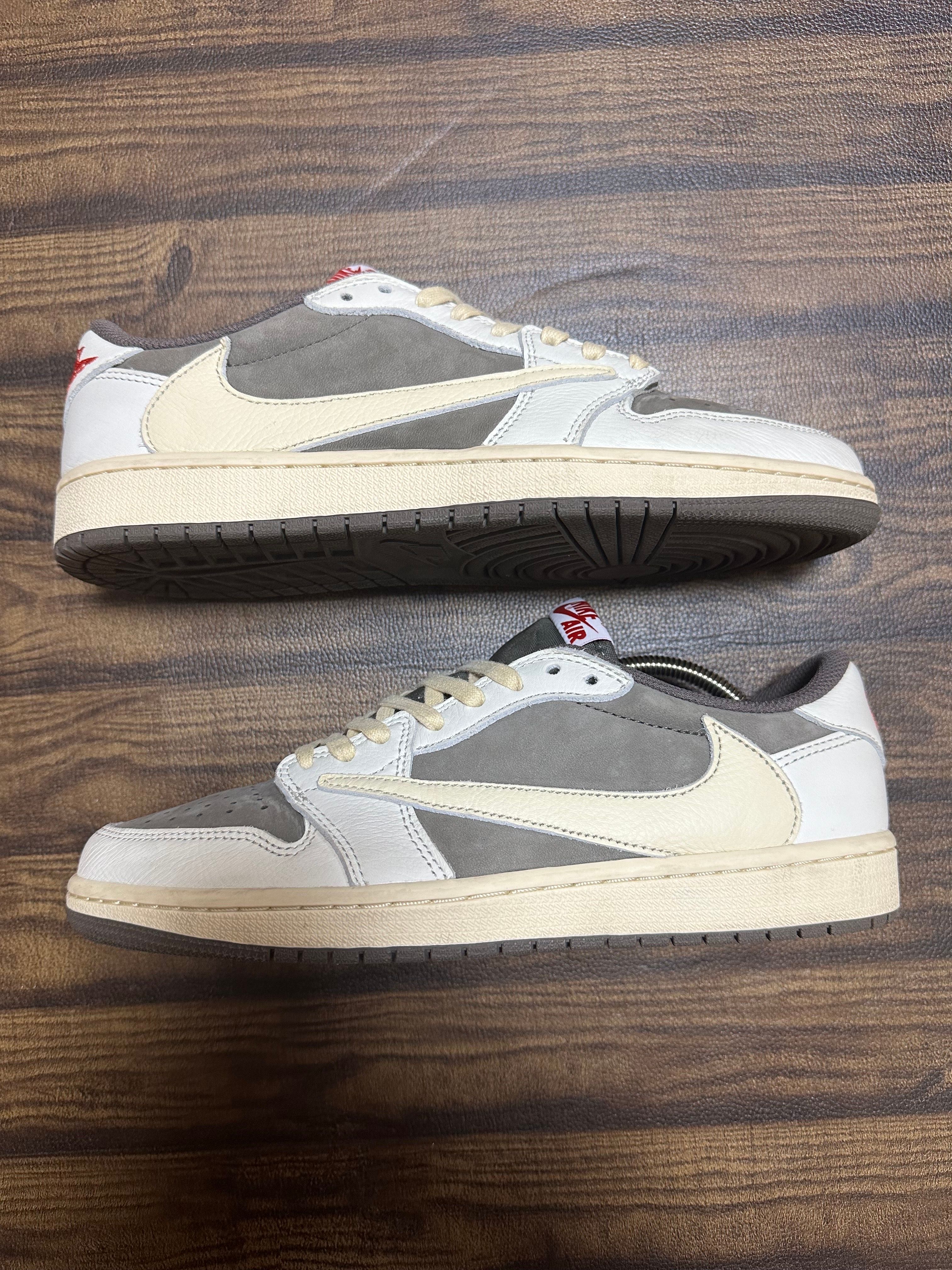 Travis Scott × Nike Air Jordan 1 Low OG SP "Reverse Mocha/Sail and Ridgerock"