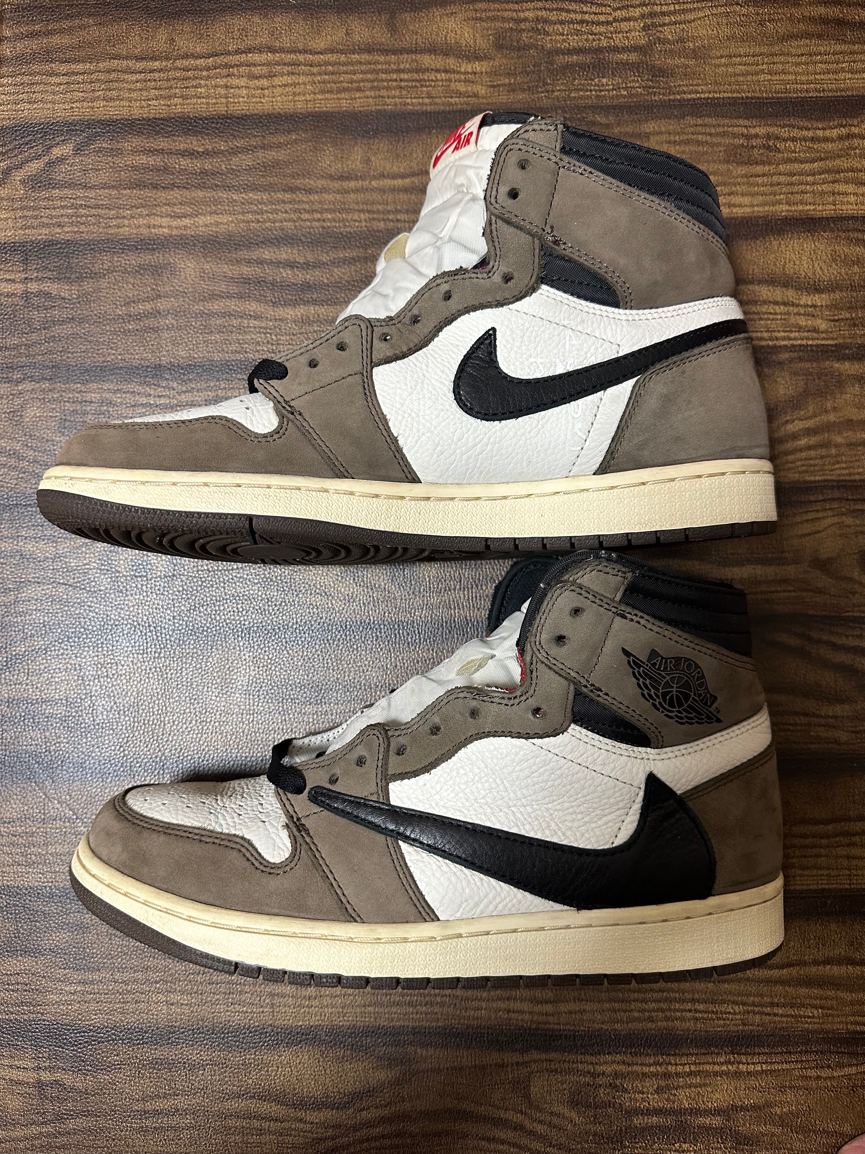 Travis Scott × Nike Air Jordan 1 Retro High OG TS SP "Sail/Dark Mocha"