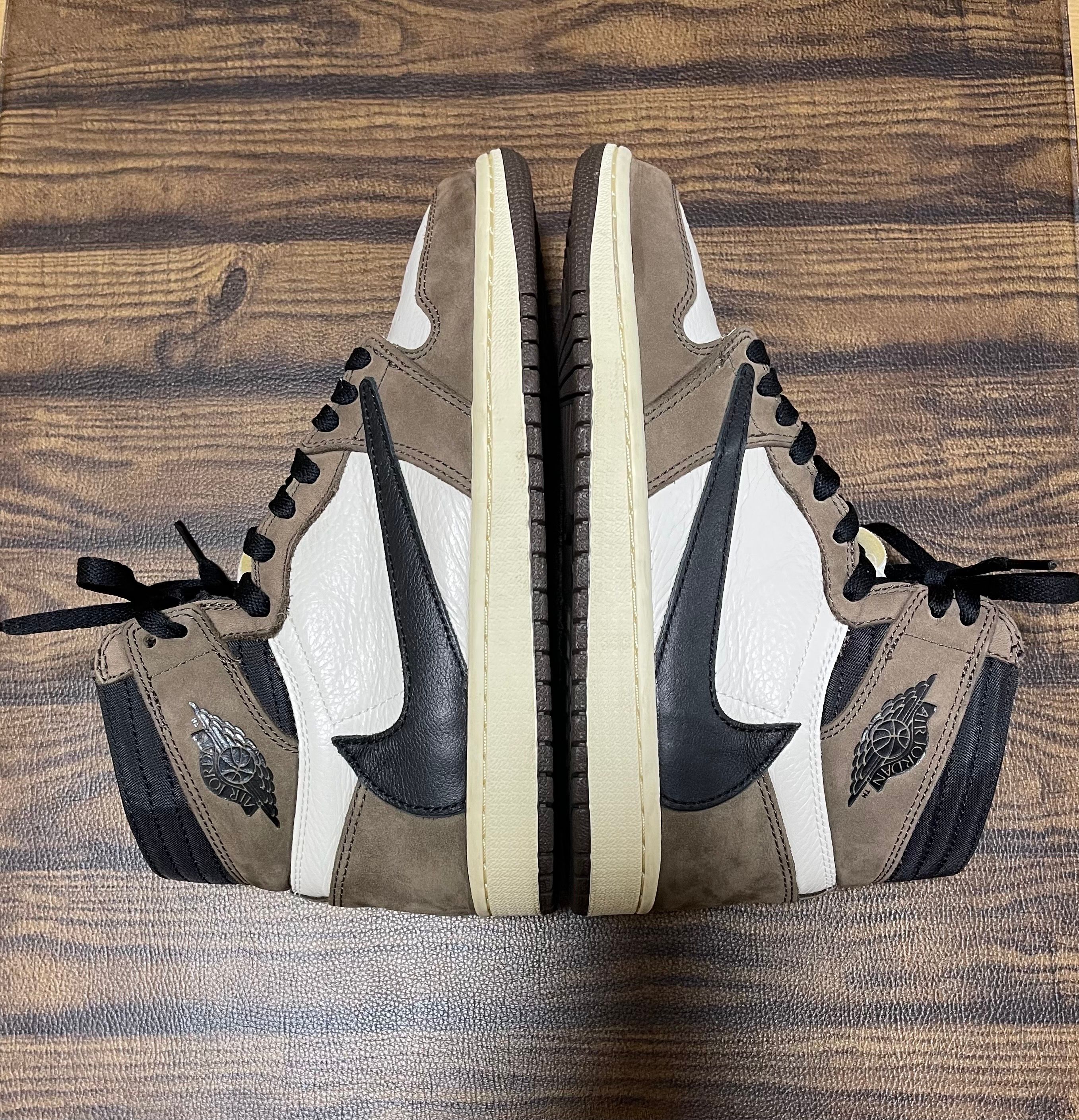 Travis Scott × Nike Air Jordan 1 Retro High OG TS SP "Sail/Dark Mocha"