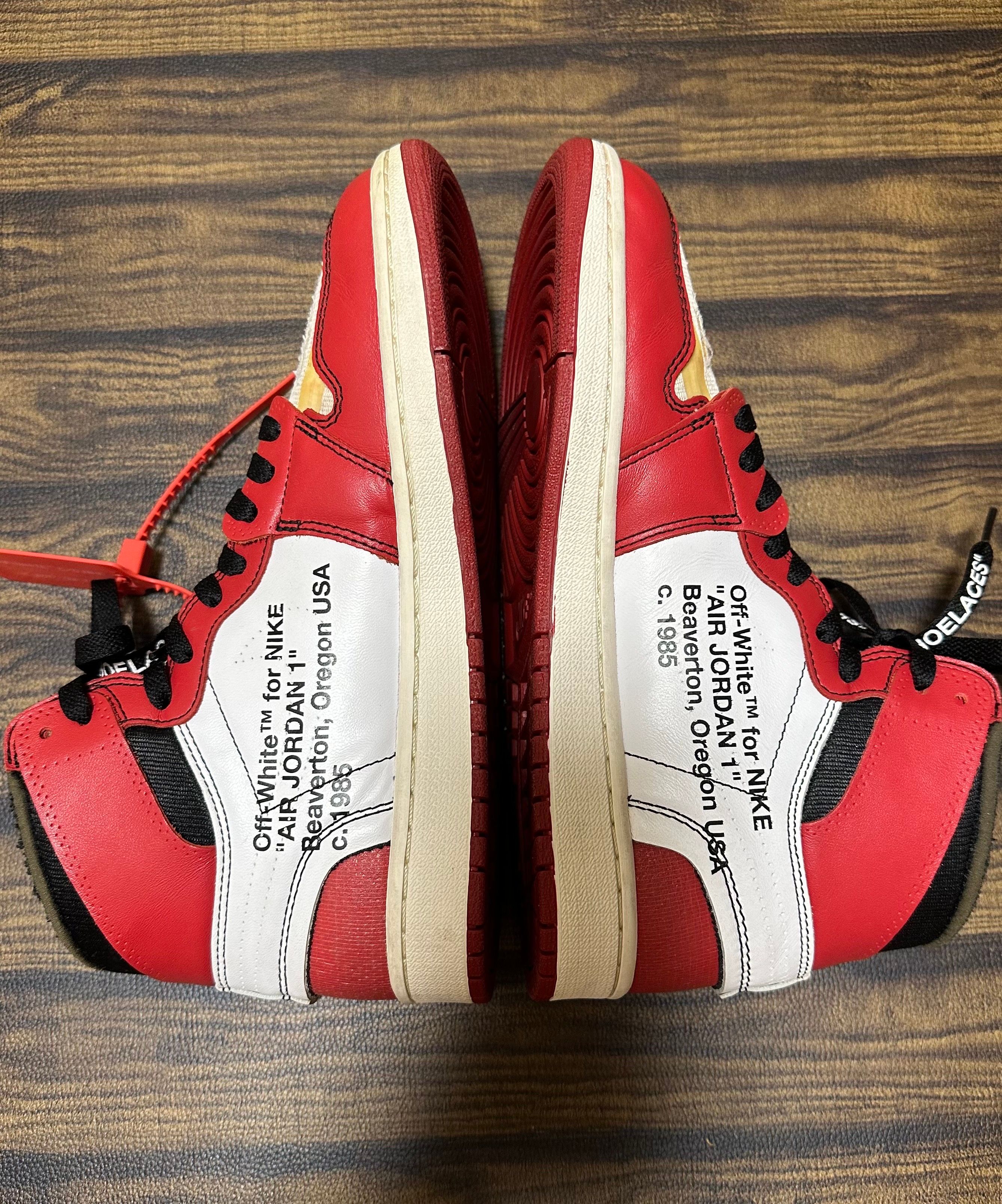 Off-White × Nike Air Jordan 1 Retro High The Ten "Chicago"