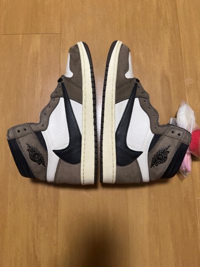 Travis Scott × Nike Air Jordan 1 Retro High OG TS SP "Sail/Dark Mocha"
