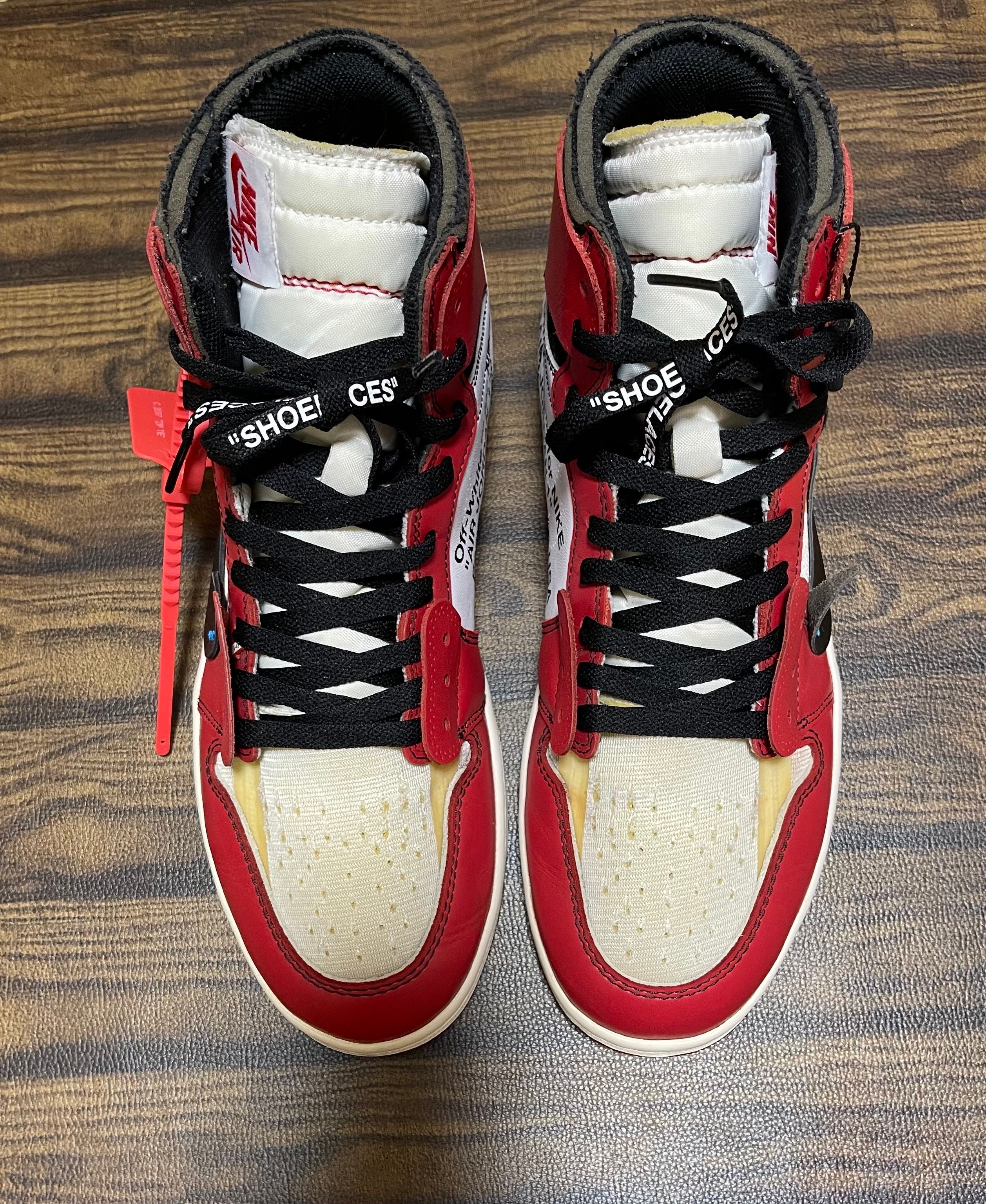 Off-White × Nike Air Jordan 1 Retro High The Ten "Chicago"