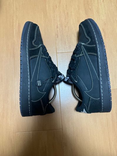 Travis Scott × Nike Air Jordan 1 Low OG SP "Black Phantom"