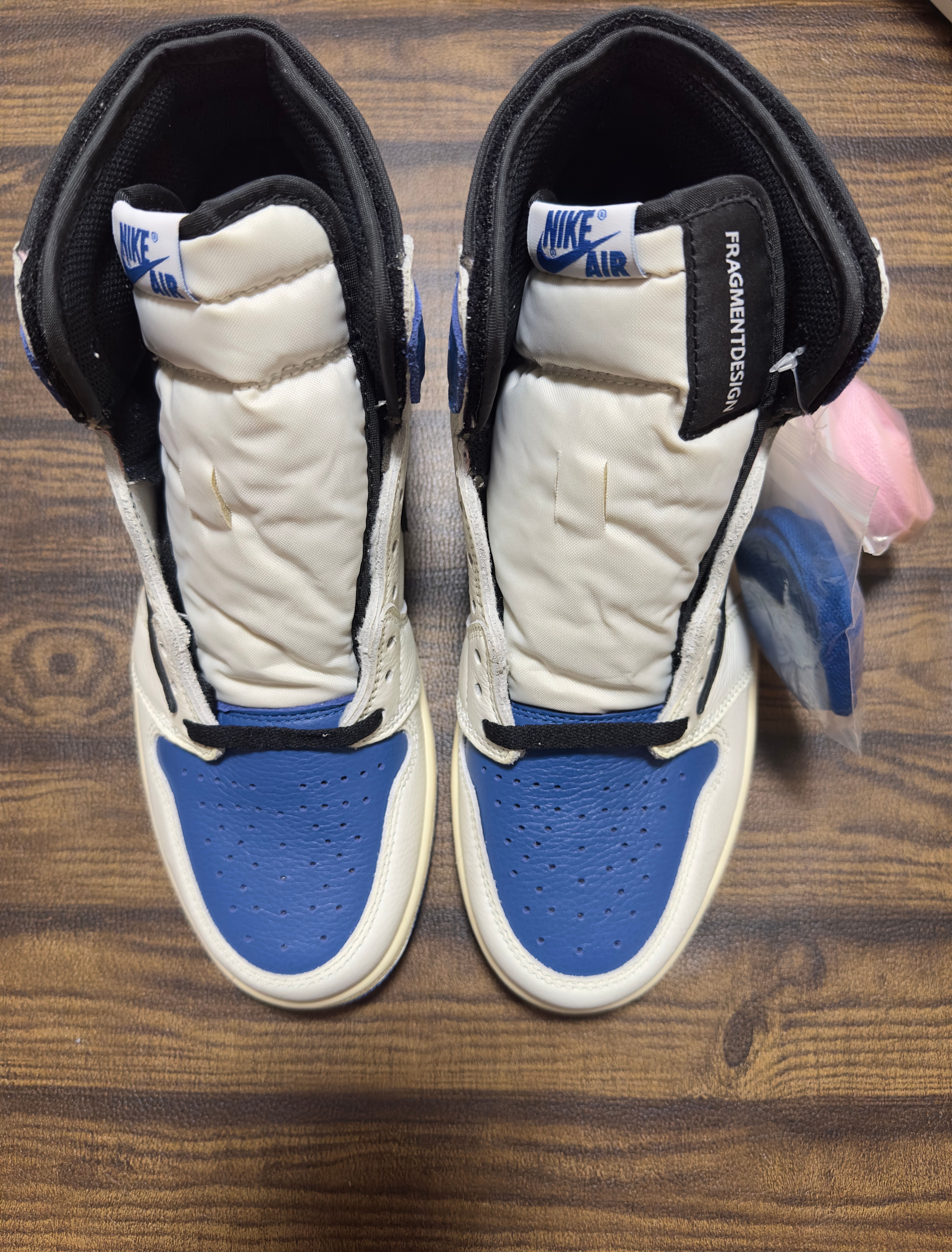 Travis Scott × fragment design × Nike Air Jordan 1 Retro High OG SP "Military Blue"