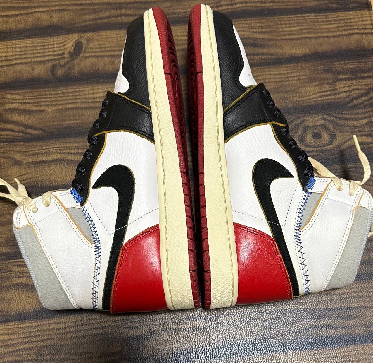 UNION × Nike Air Jordan 1 Retro High OG NRG "Varsity Red/Wolf Grey"